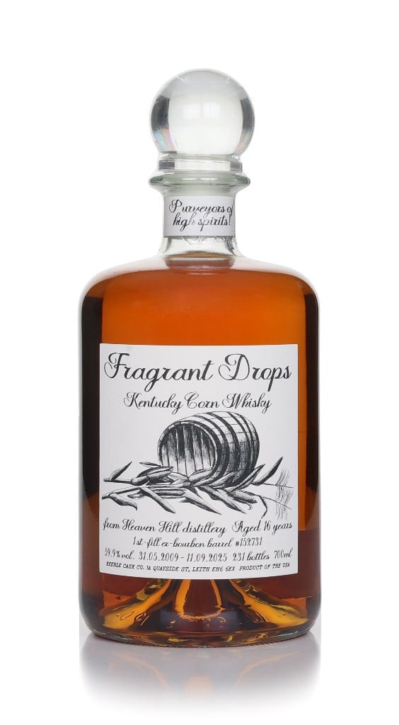 Heaven Hill 16 Year Old 2009 Bourbon Barrel Matured (cask 152731) - Fragrant Drops (Keeble Cask Company) 70cl