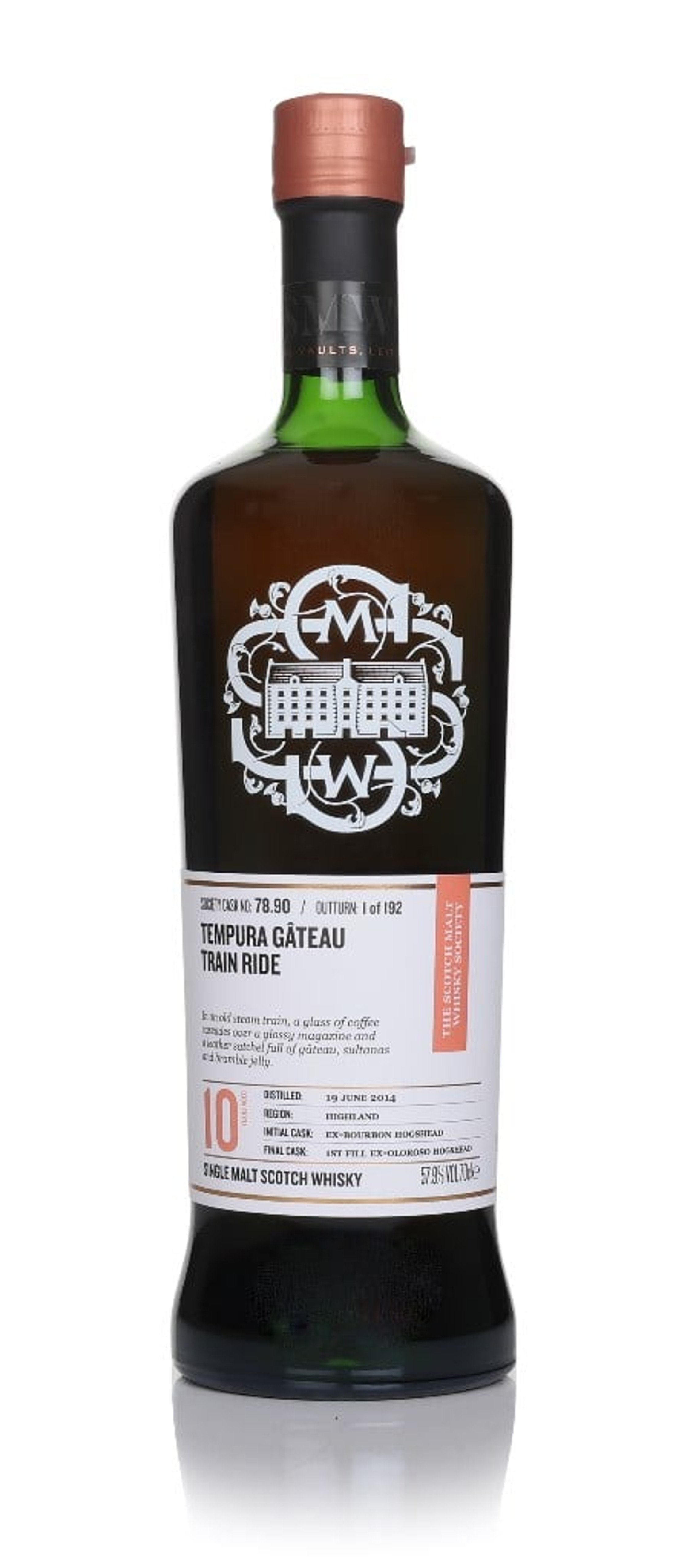 Ben Nevis 10 Year Old 2014 (cask 78.90) - (The Scotch Malt Whisky Society) 70cl