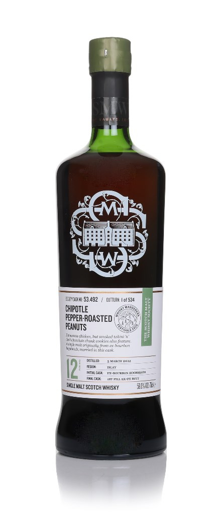 Caol Ila 12 Year Old 2012 (cask 53.492) - (The Scotch Malt Whisky Society) 70cl
