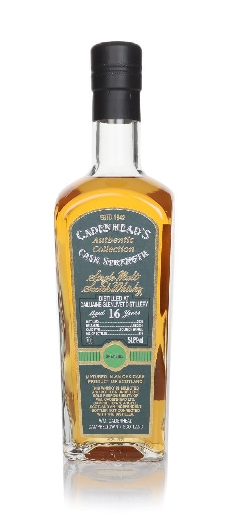 Dailuaine 16 Year Old 2008 - Cadenhead's Original Collection 70cl
