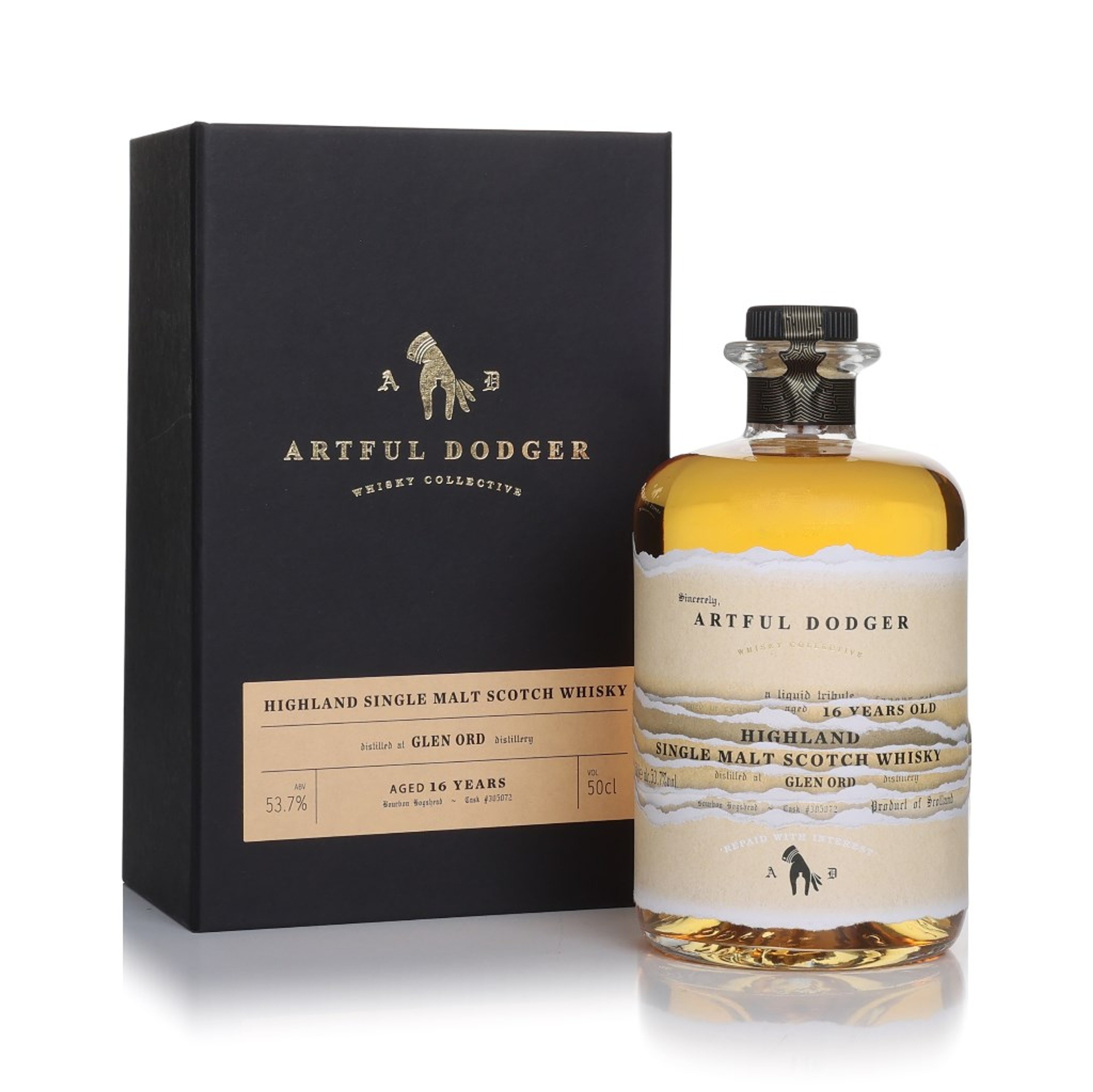 Glen Ord 16 Year Old 2008 (cask 305072) - The Artful Dodger 50cl