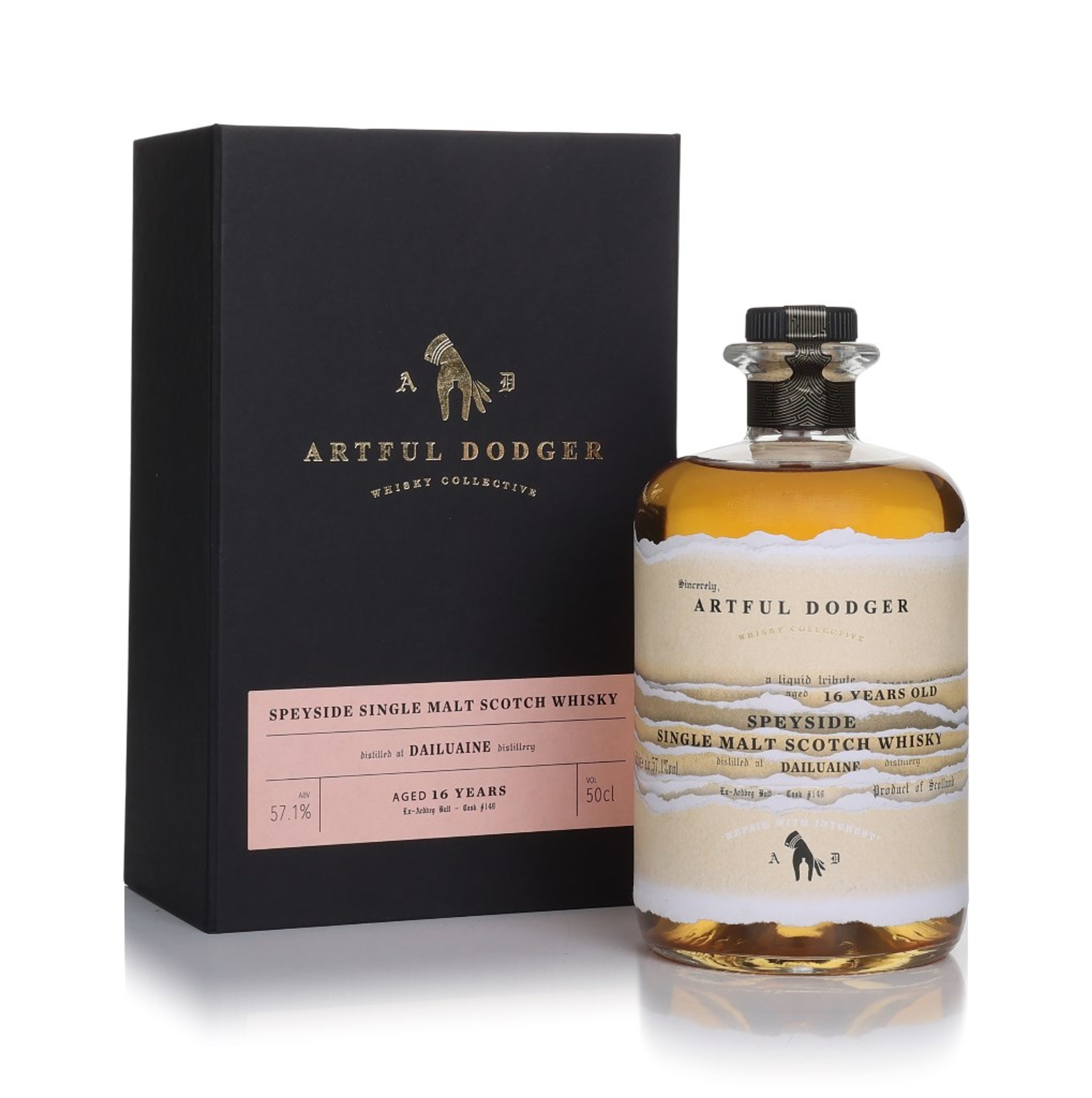 Dailuaine 16 Year Old 2007 (cask 149) - The Artful Dodger 50cl