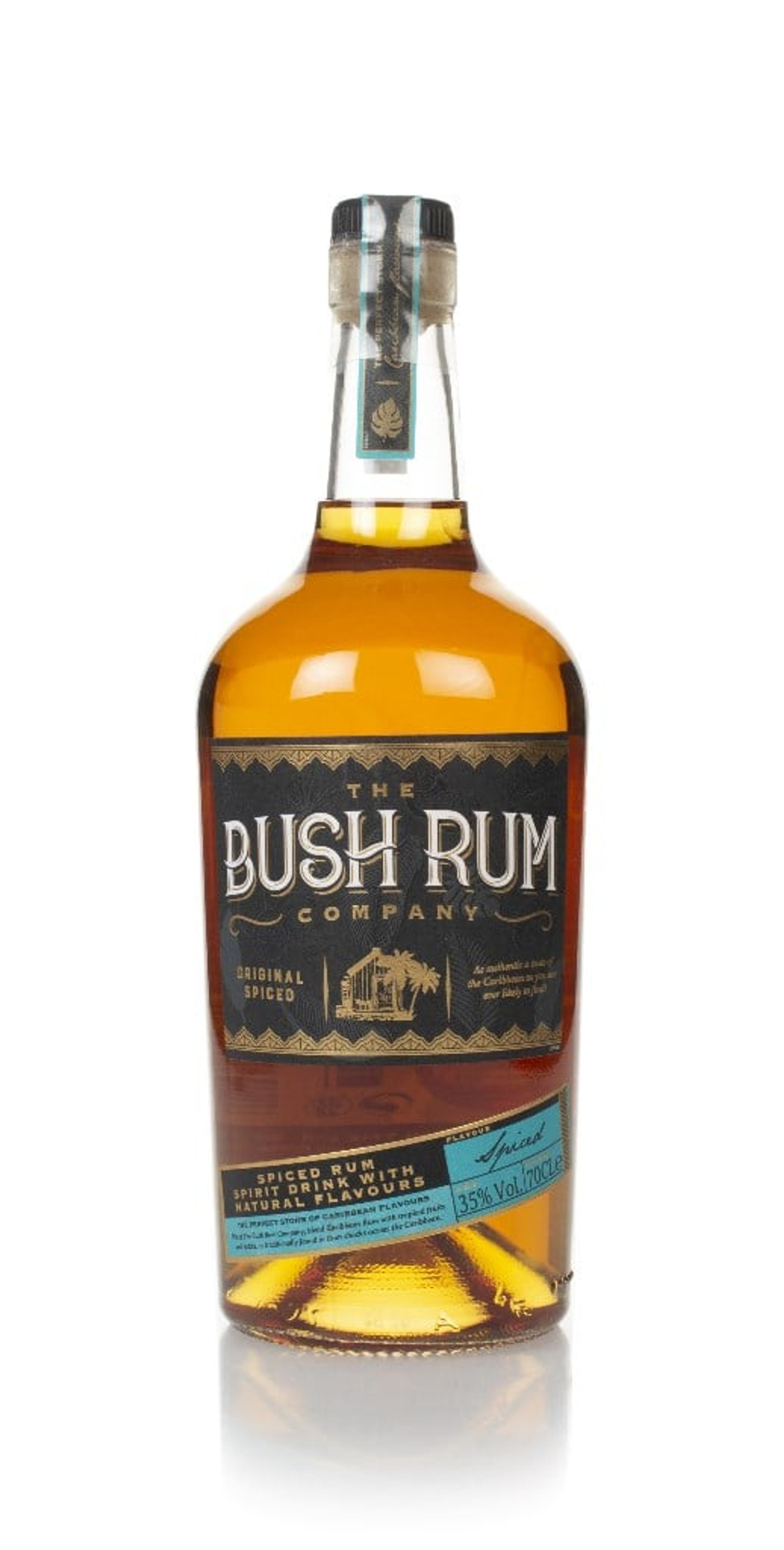 Bush Rum Original Spiced (Old Bottle) 70cl
