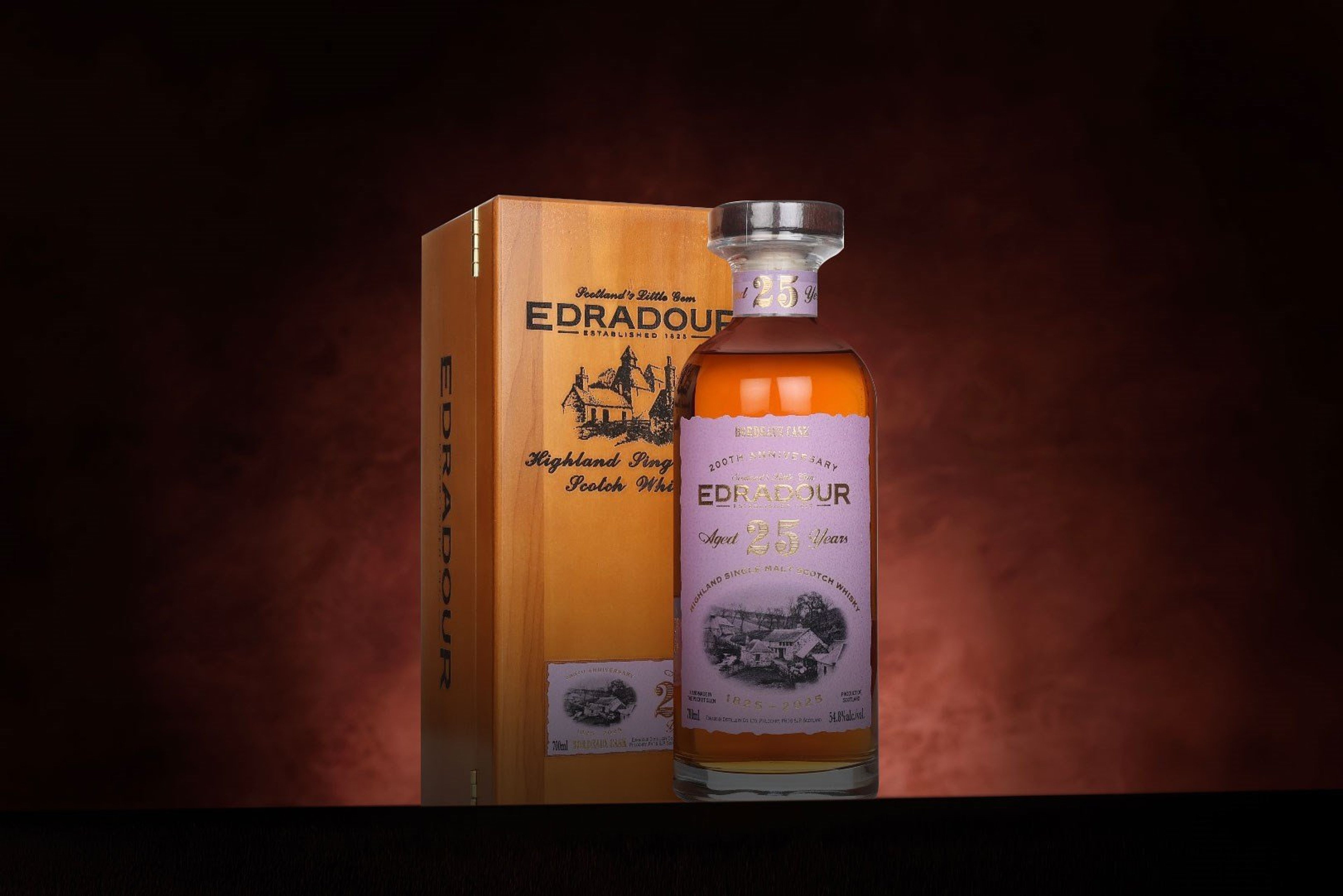 *COMPETITION* Edradour 25 Year Old 1999 (cask 811) - Bordeaux Cask Whisky Ticket 70cl