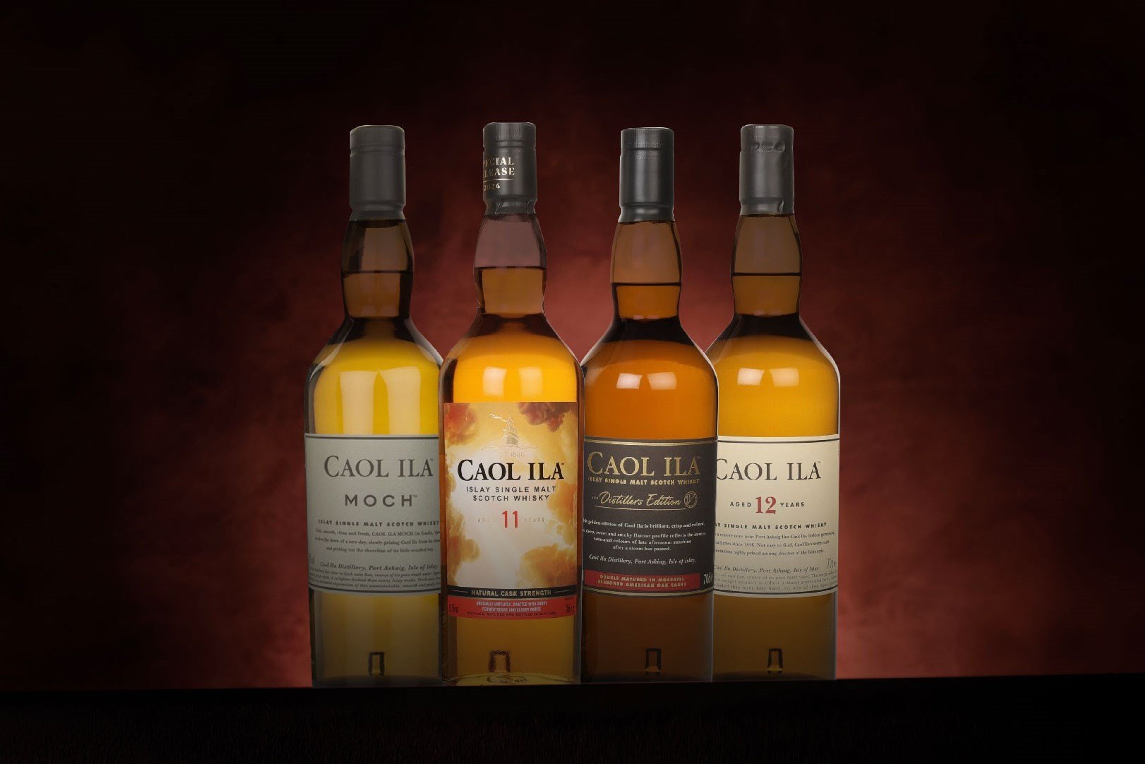 *COMPETITION* Caol Ila Whisky Collection (4) Ticket 70cl