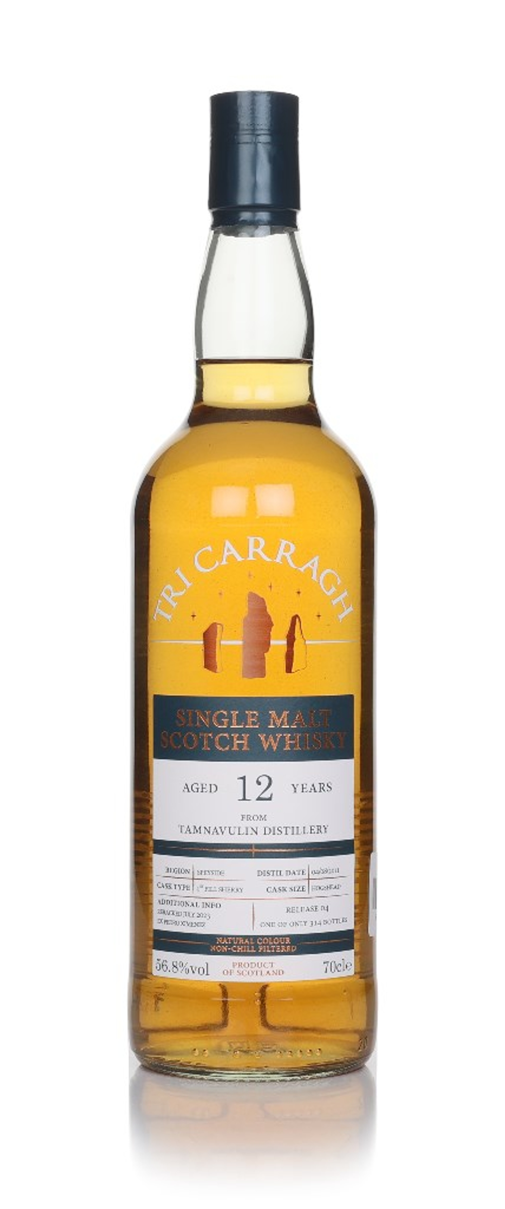 Tri Carragh Tamnavulin 12 Year Old 70cl