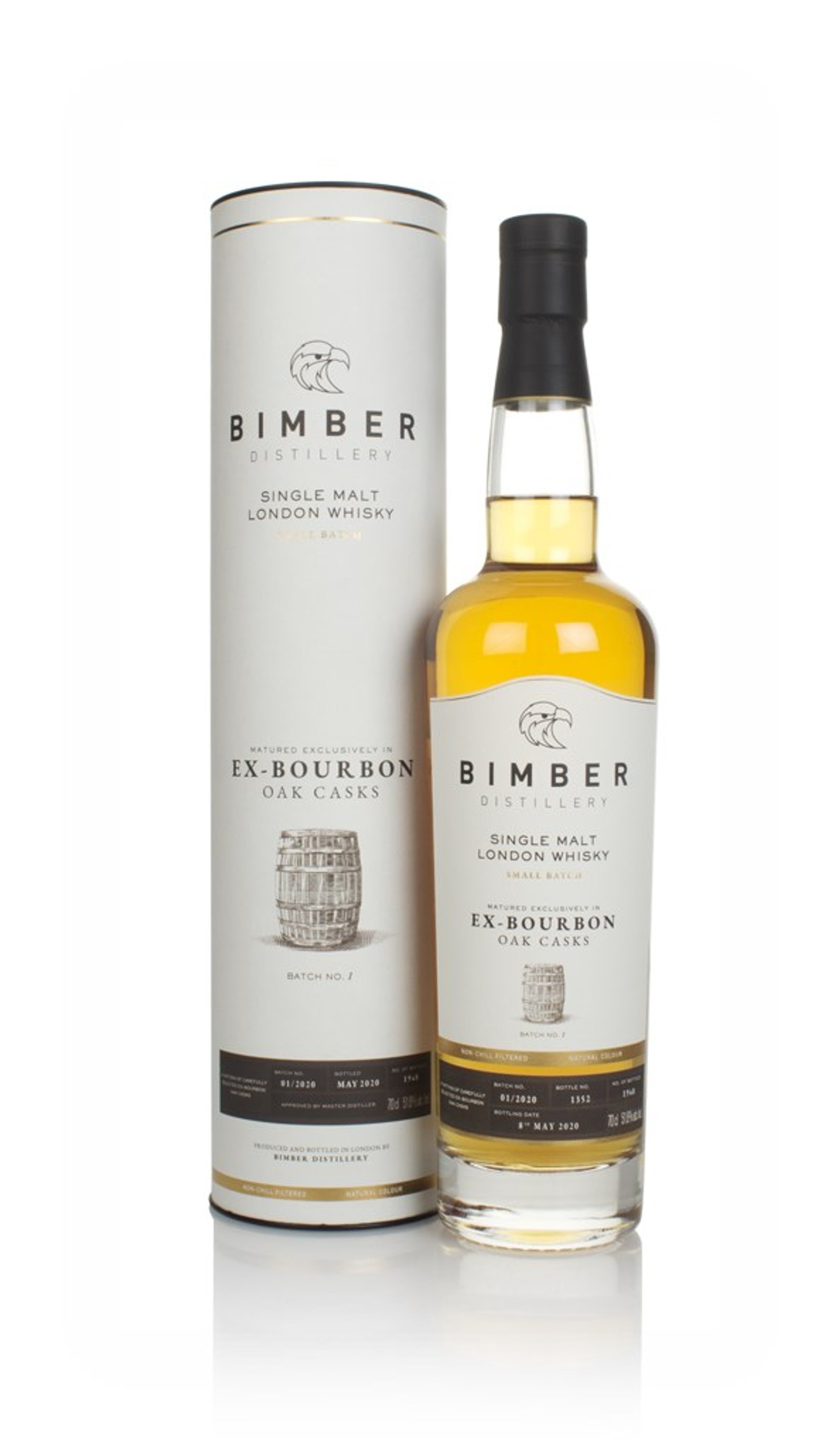 Bimber Ex-Bourbon Oak Casks Batch No.1 70cl