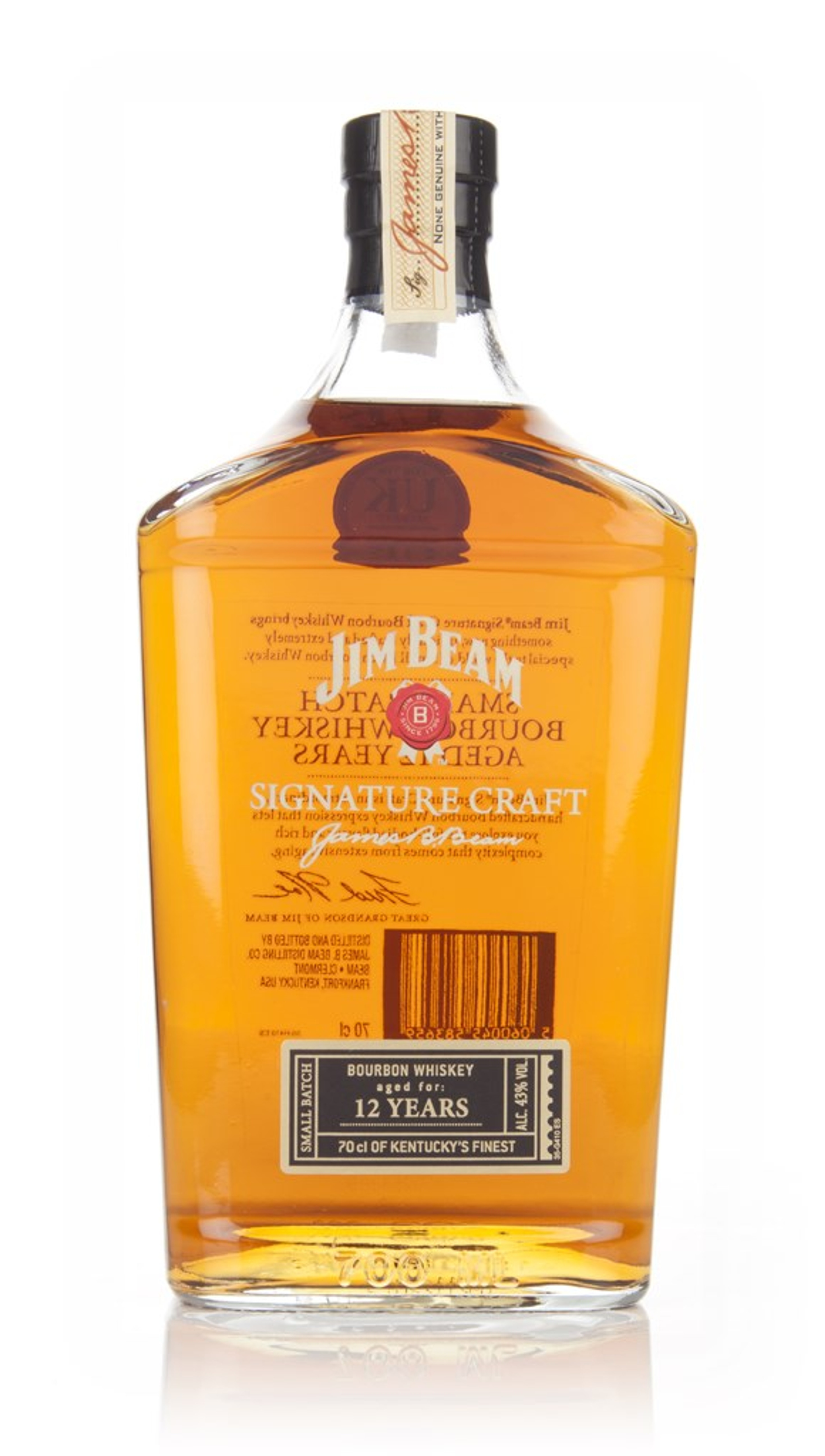 Jim Beam Signature Craft 12 Year Old 70cl