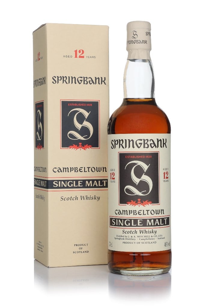 Springbank 12 Year Old - 1990s (Red Thistle) 70cl