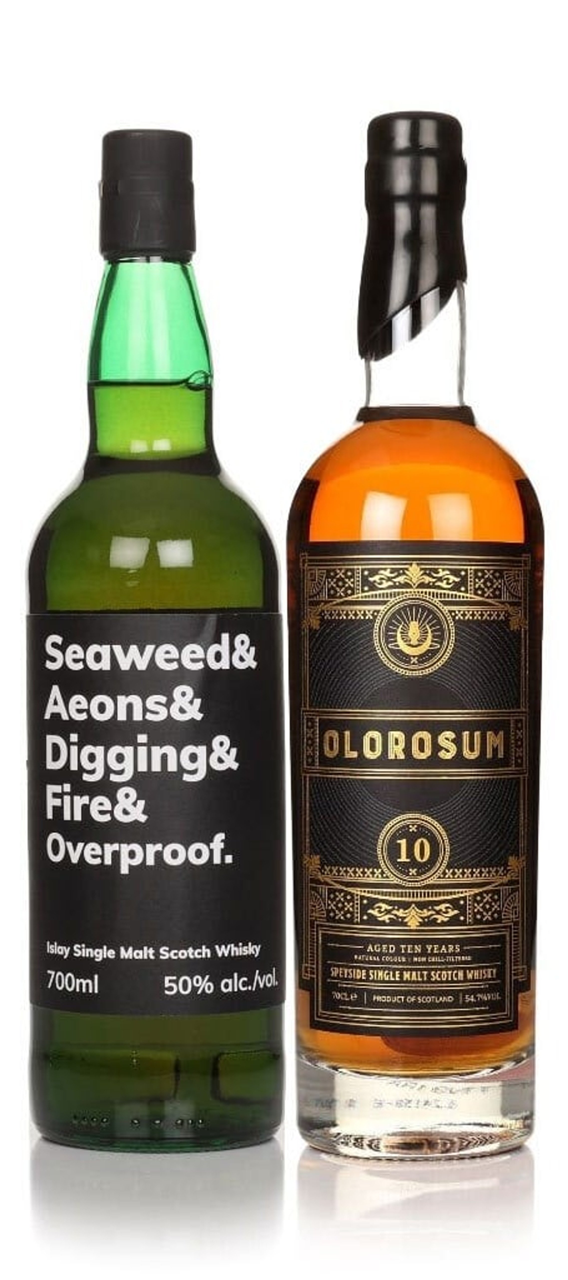 Olorosum 10 Year Old + Seaweed & Aeons & Digging & Fire & Overproof Bundle 70cl