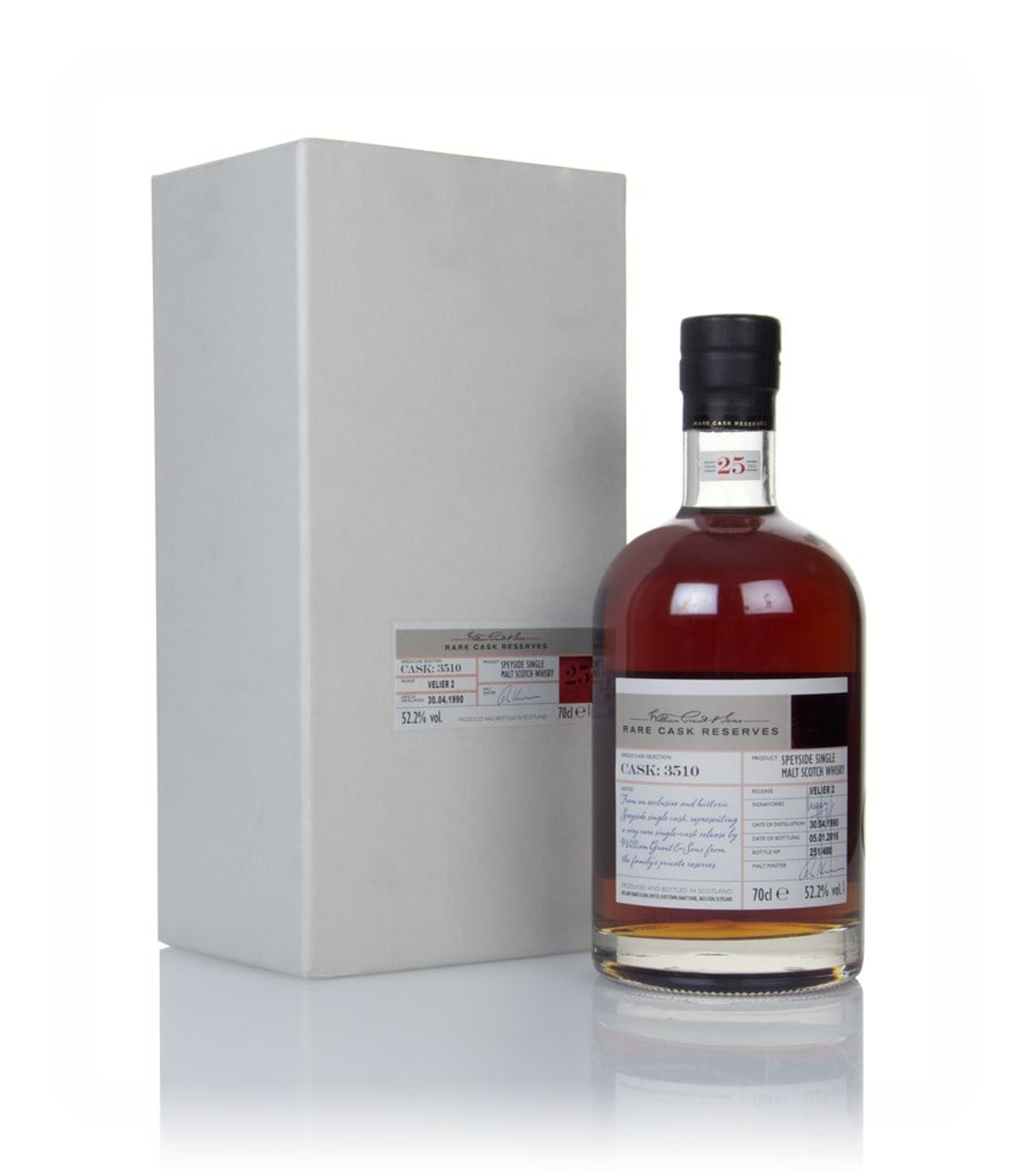 Velier 2 25 Year Old 1990 (cask 3510)  - Rare Cask Reserves (William Grant) 70cl