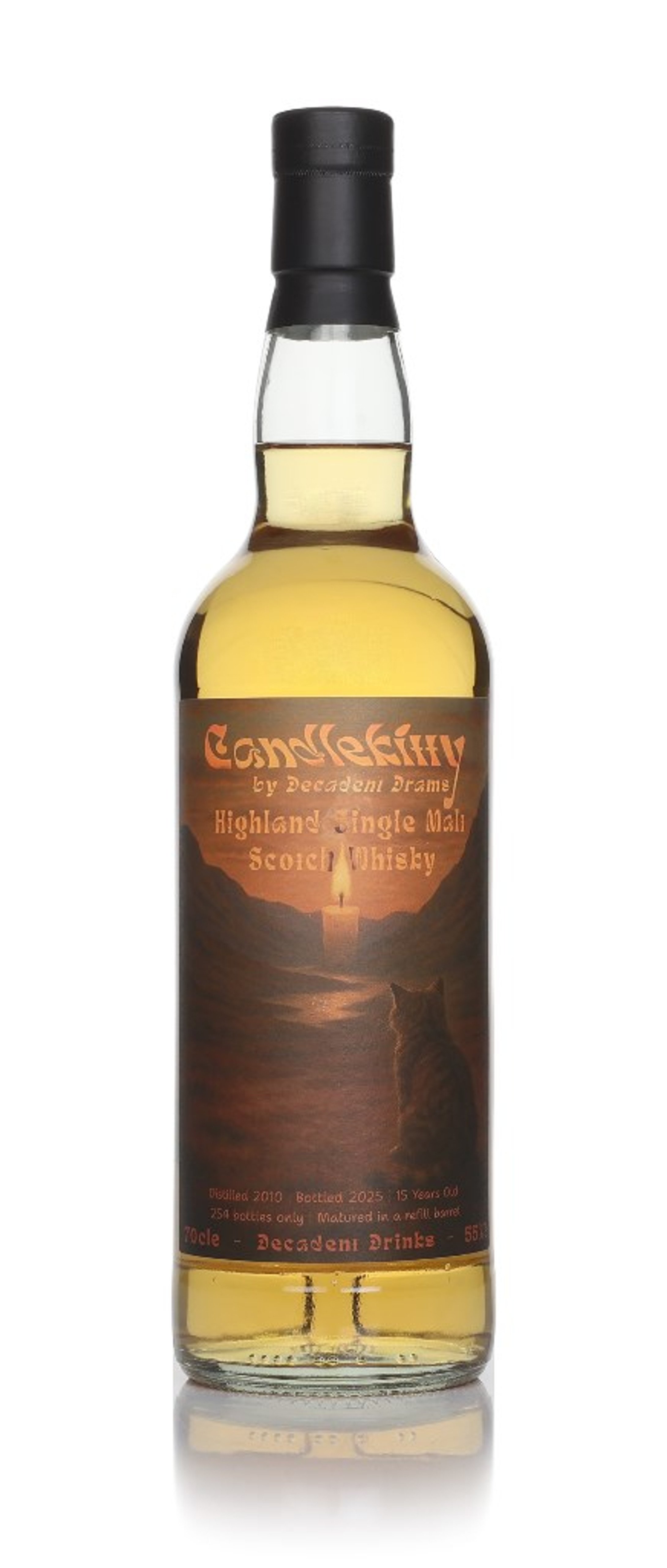 Candlekitty 15 Year Old 2010 - Decadent Drams (Decadent Drinks) 70cl
