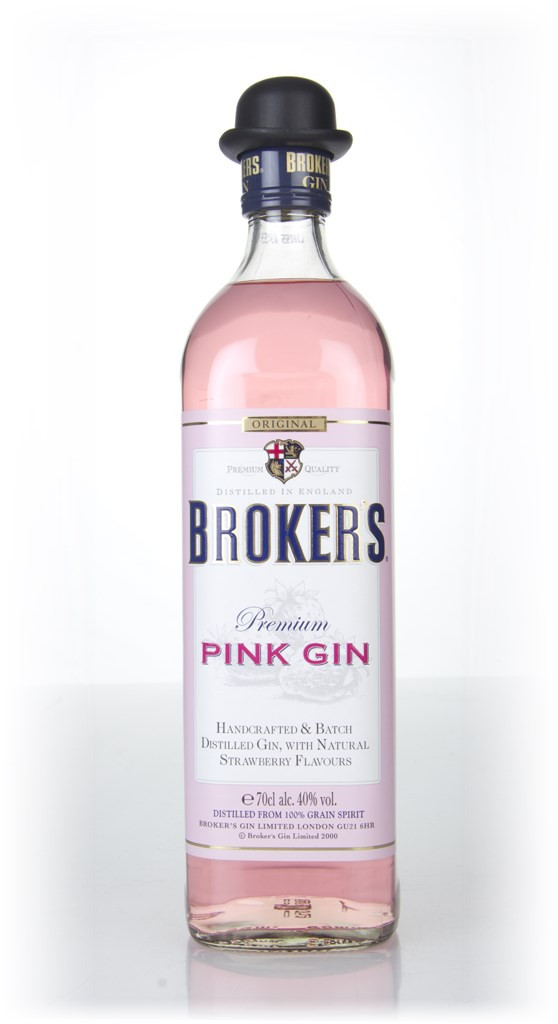 Broker's Pink Gin 70cl