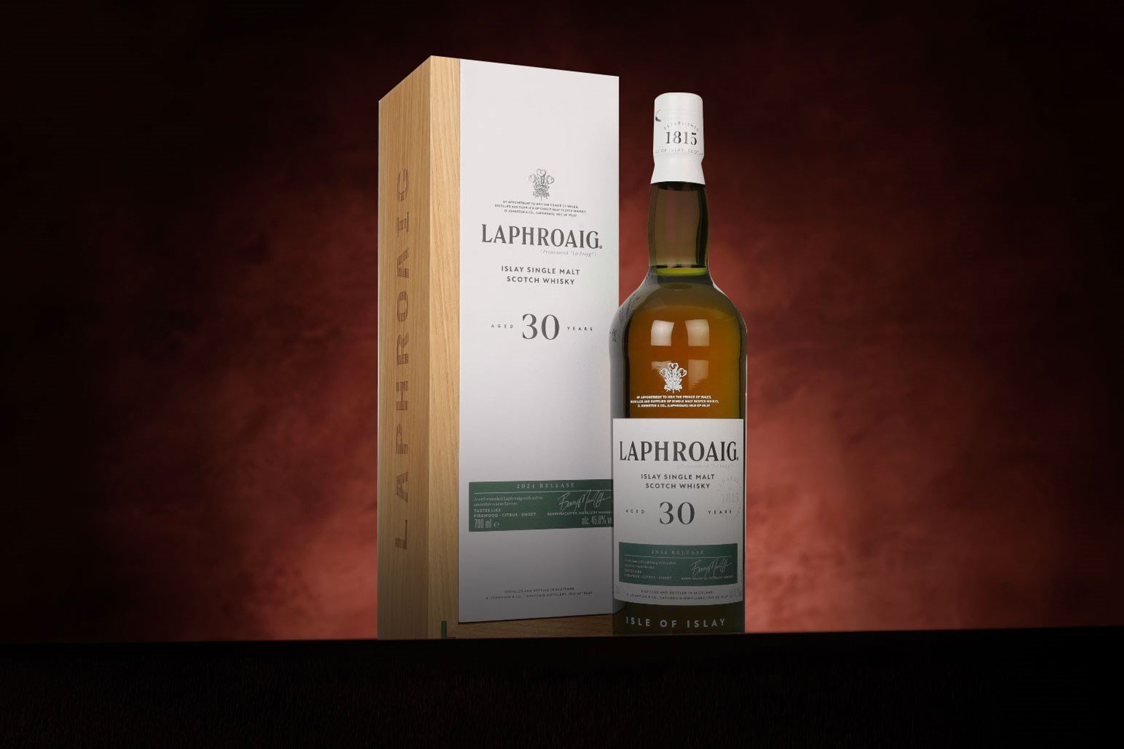 *COMPETITION* Laphroaig 30 Year Old (2024 Release) Whisky Ticket 70cl