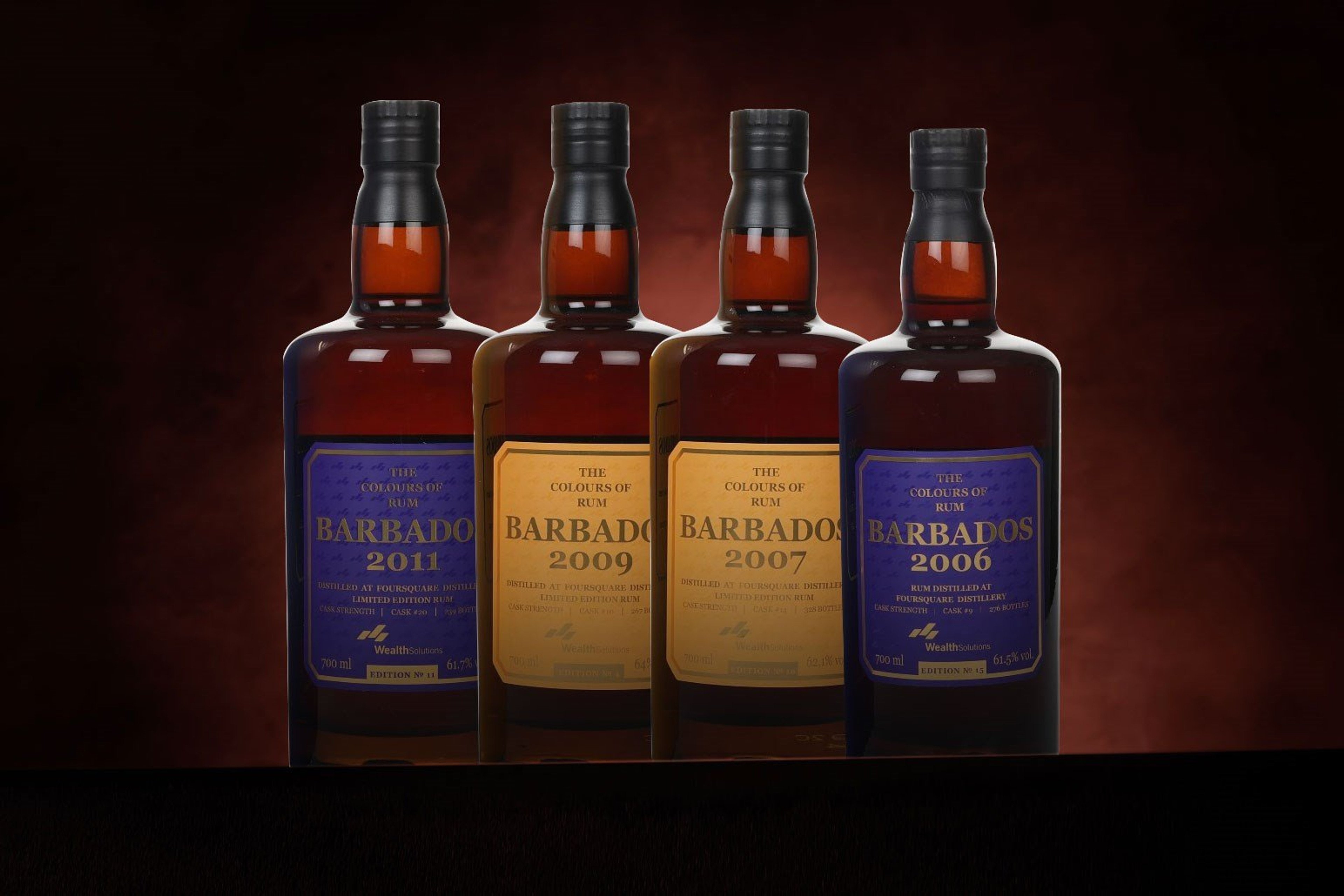 *COMPETITION* The Colours of Rum Foursquare Collection (4) Ticket 70cl