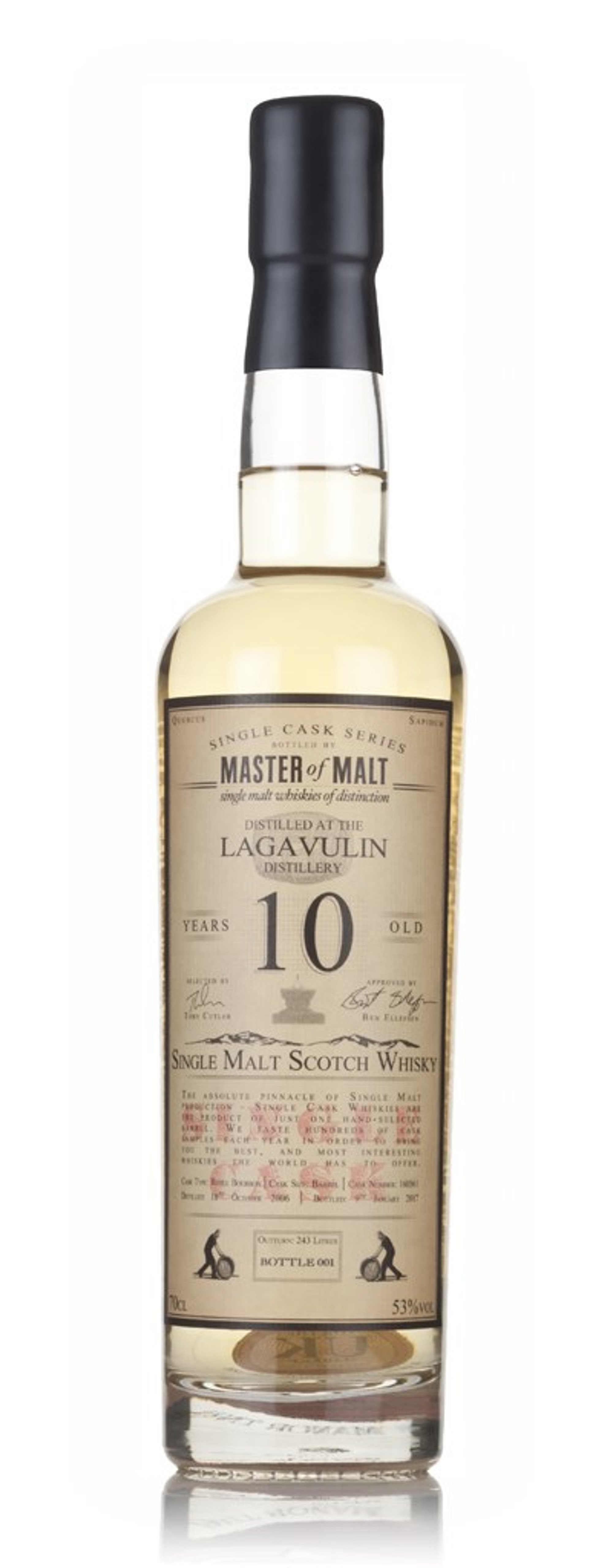 Lagavulin 10 Year Old 2006 - Single Cask (Master of Malt) 70cl