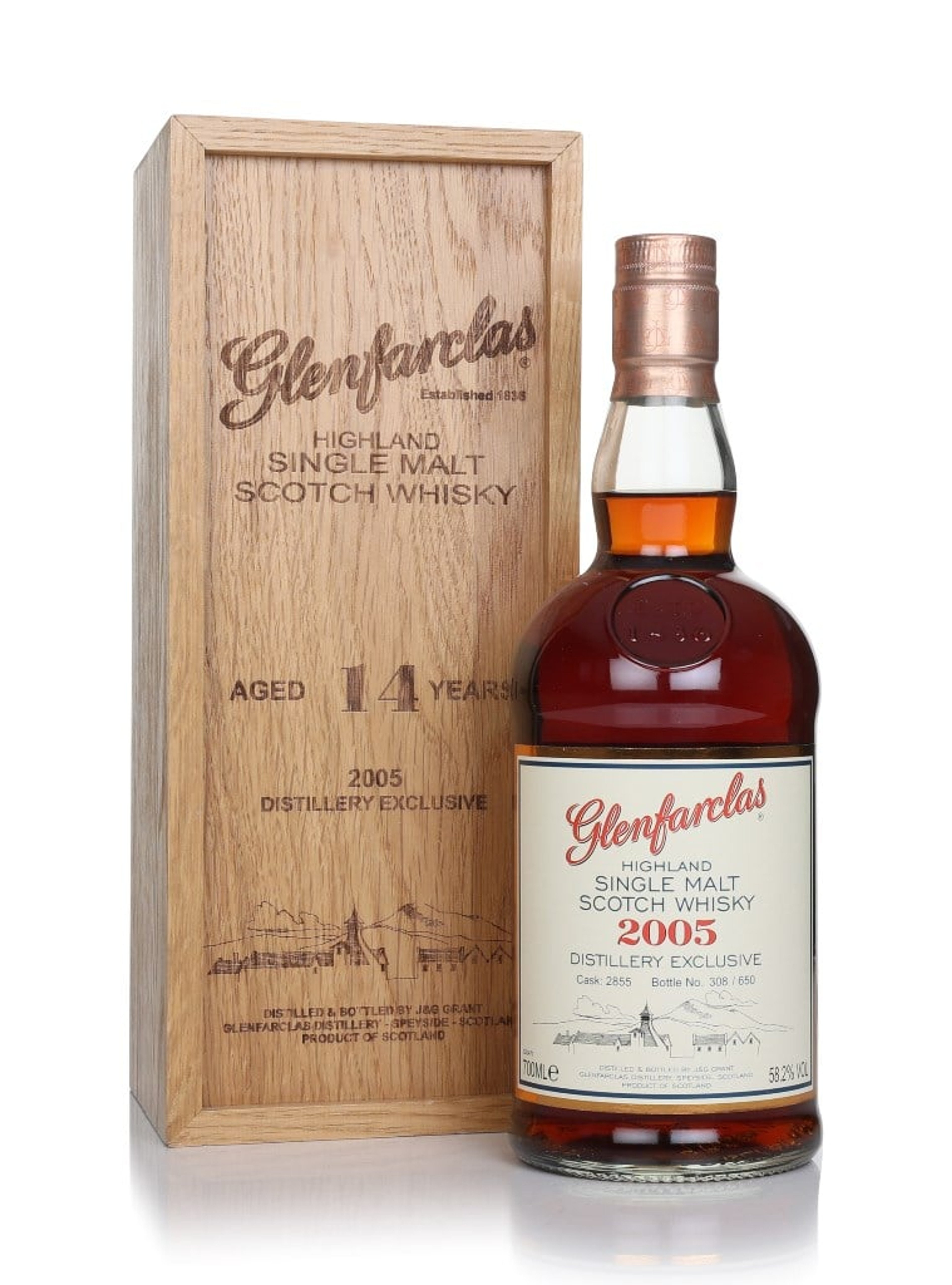 Glenfarclas 14 Year Old 2005 (cask 2855) - Spirit of Speyside 2020 70cl