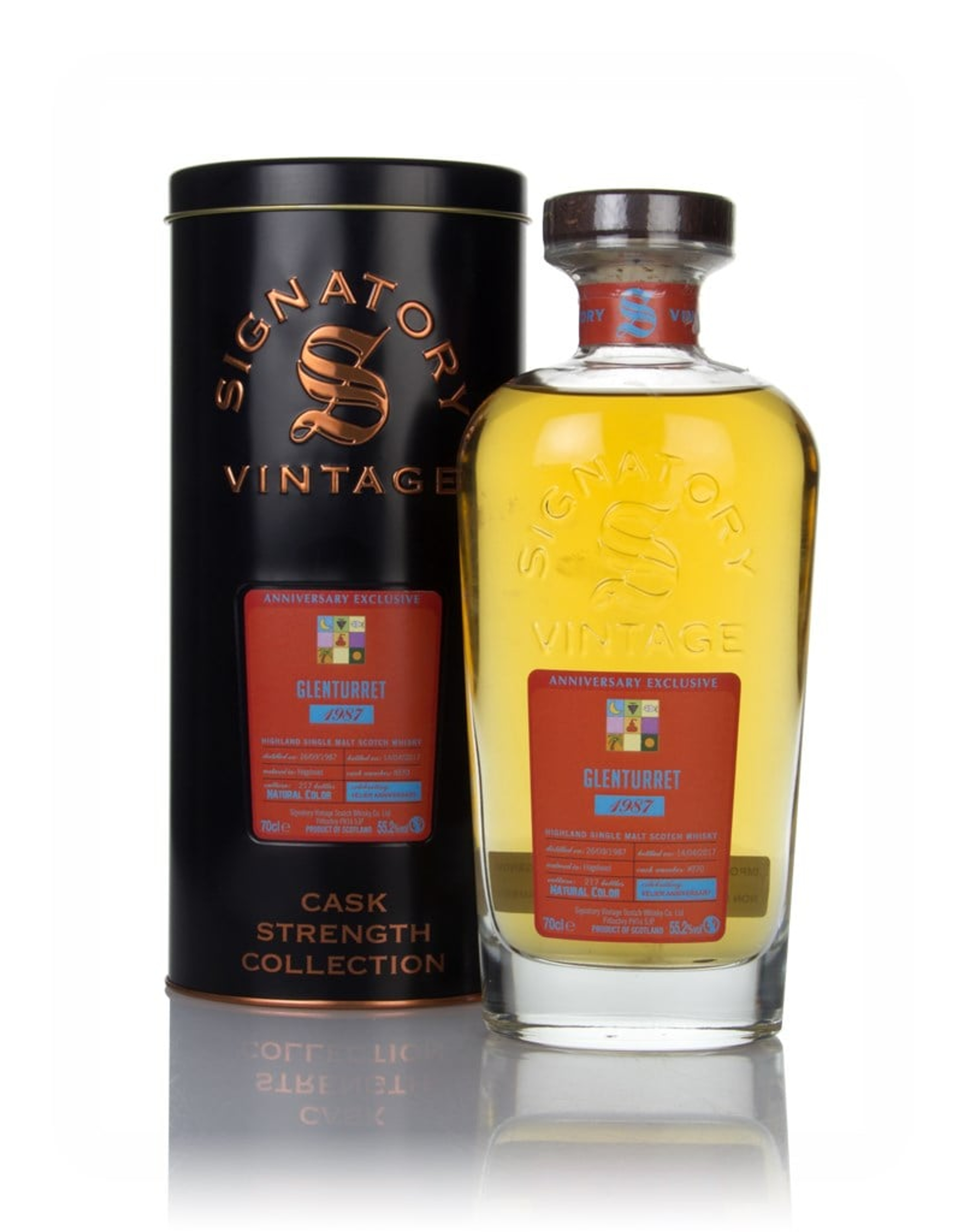 Glenturret 29 Year Old 1987 (cask 370) - Velier 70th Anniversary Exclusive (Signatory) 70cl