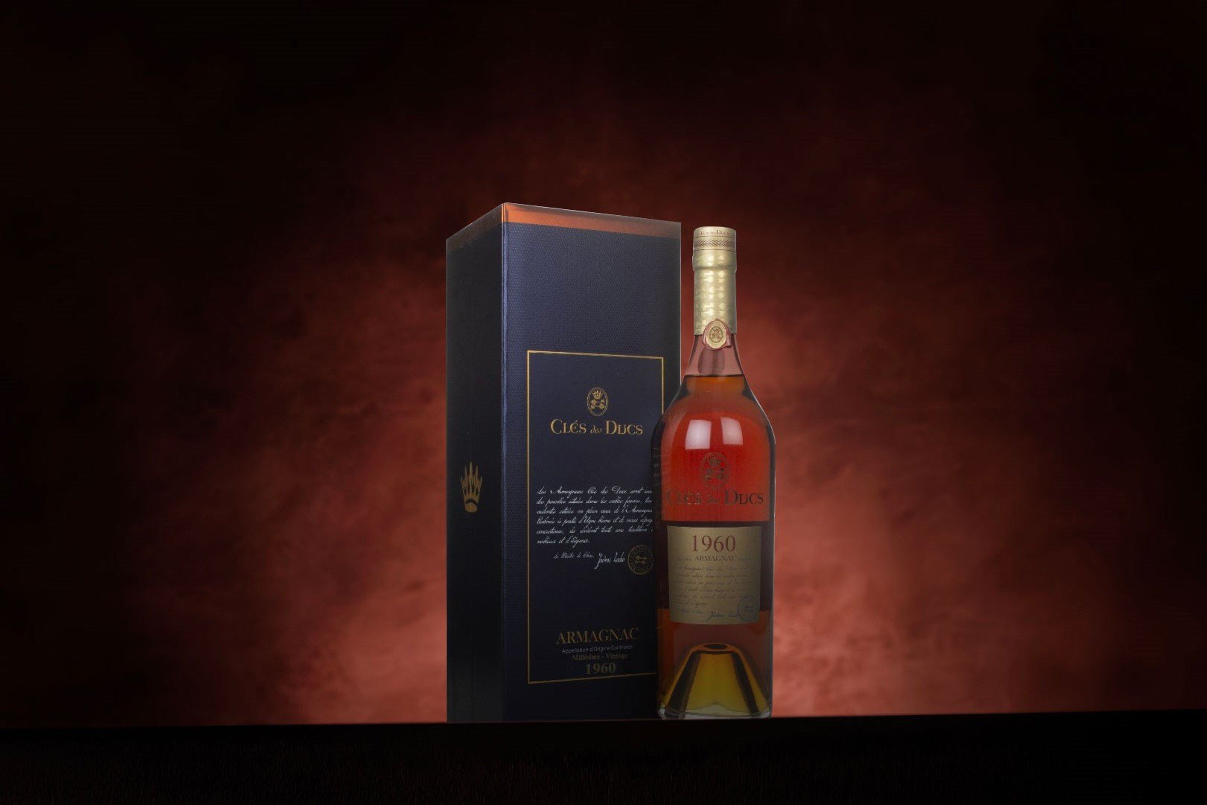 *COMPETITION* Clés des Ducs Millésimé 1960 Armagnac Ticket 70cl