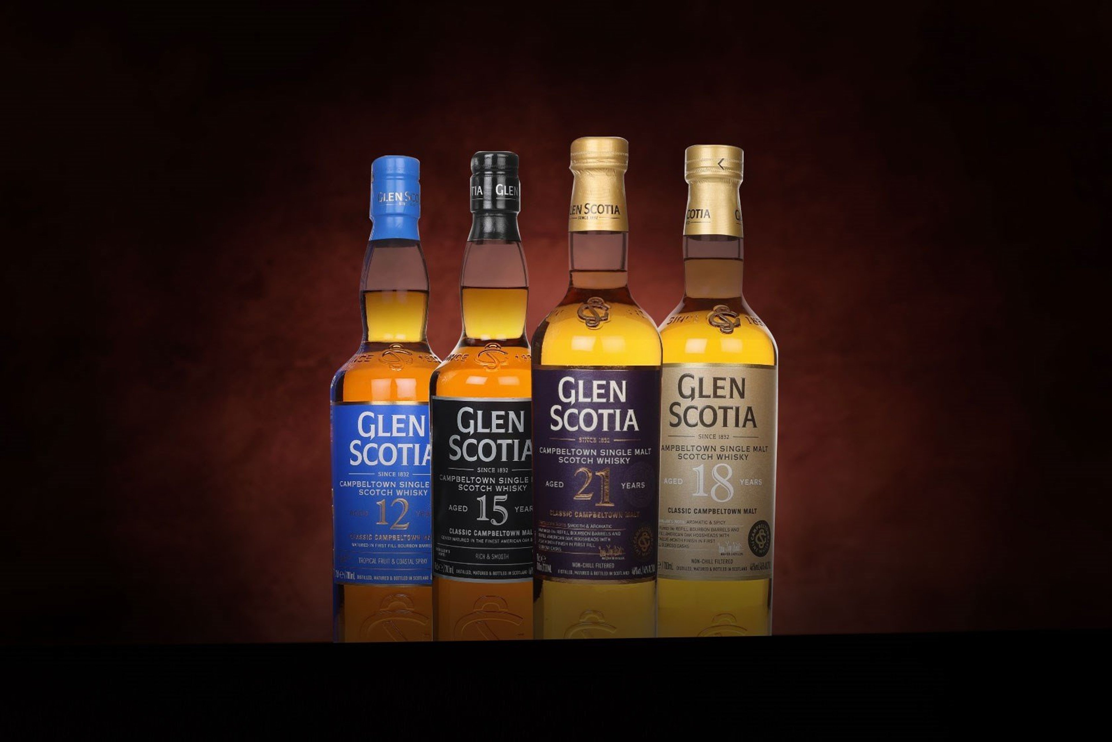 *COMPETITION* Glen Scotia Whisky Collection (4) Ticket 70cl
