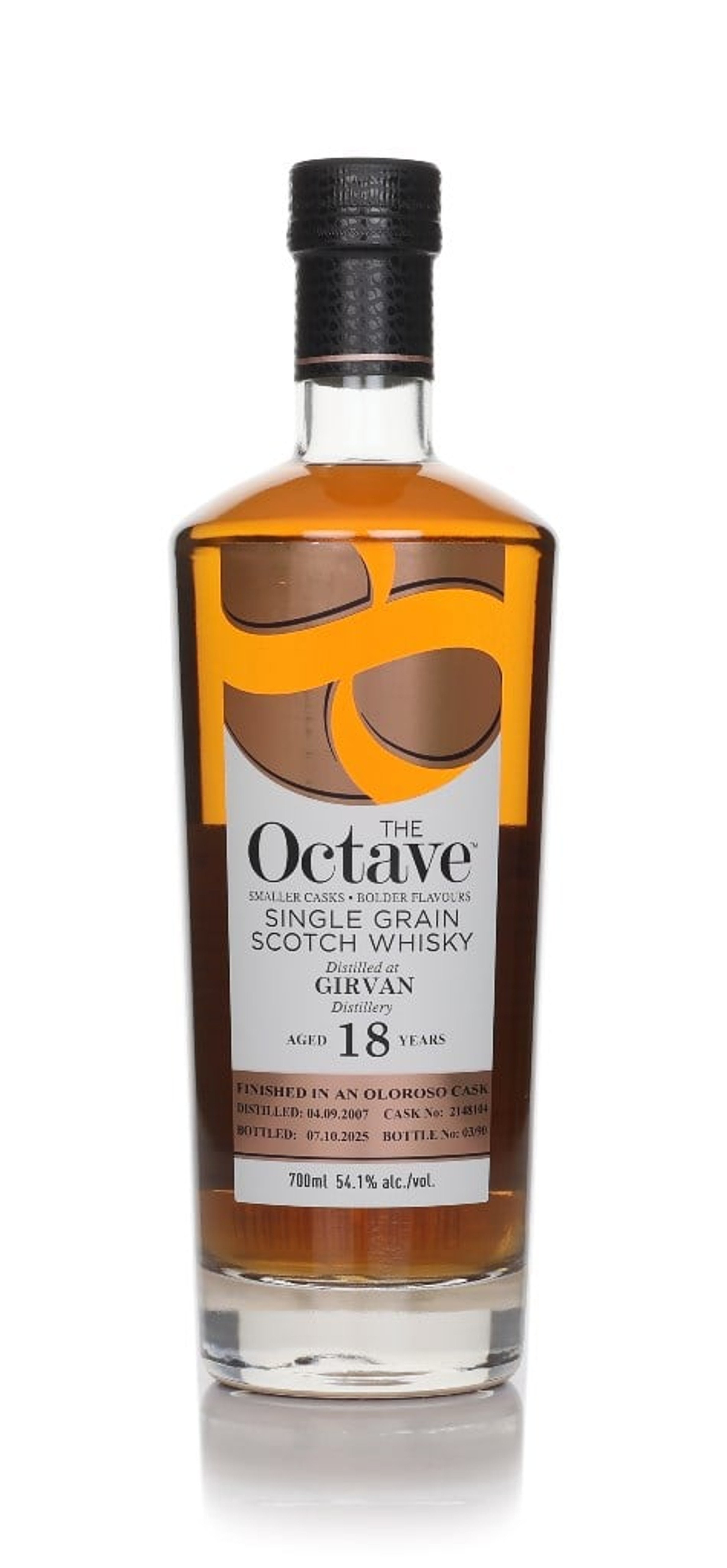 Girvan 18 Year Old 2007 (cask 2148104) - The Octave (Duncan Taylor) 70cl