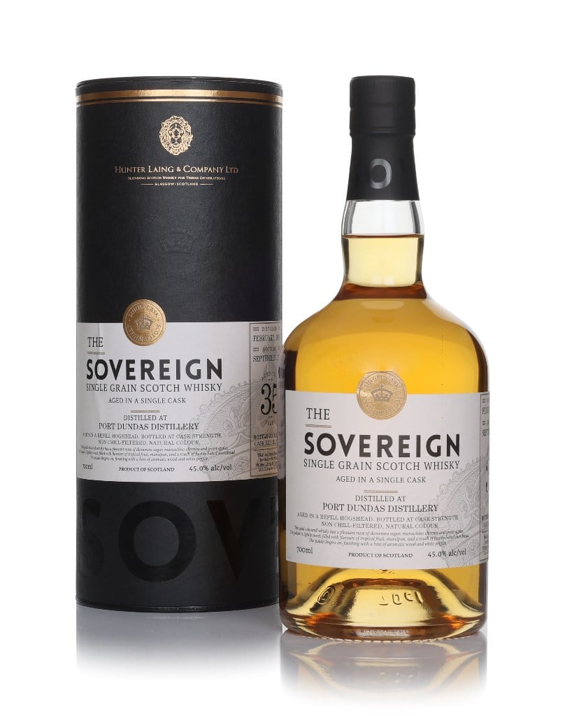 Port Dundas 35 Year Old 1990 (cask 21946) - The Sovereign (Hunter Laing) 70cl