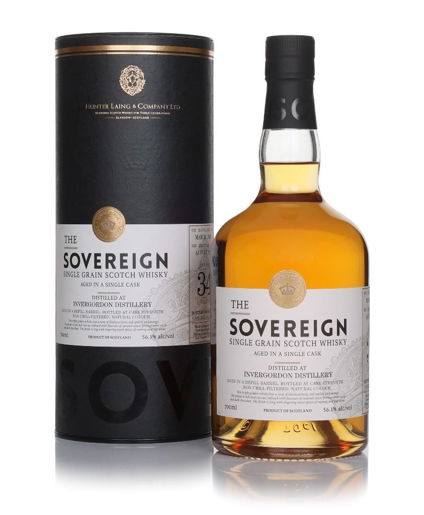 Invergordon 34 Year Old 1991 (cask 21871) - The Sovereign (Hunter Laing) 70cl