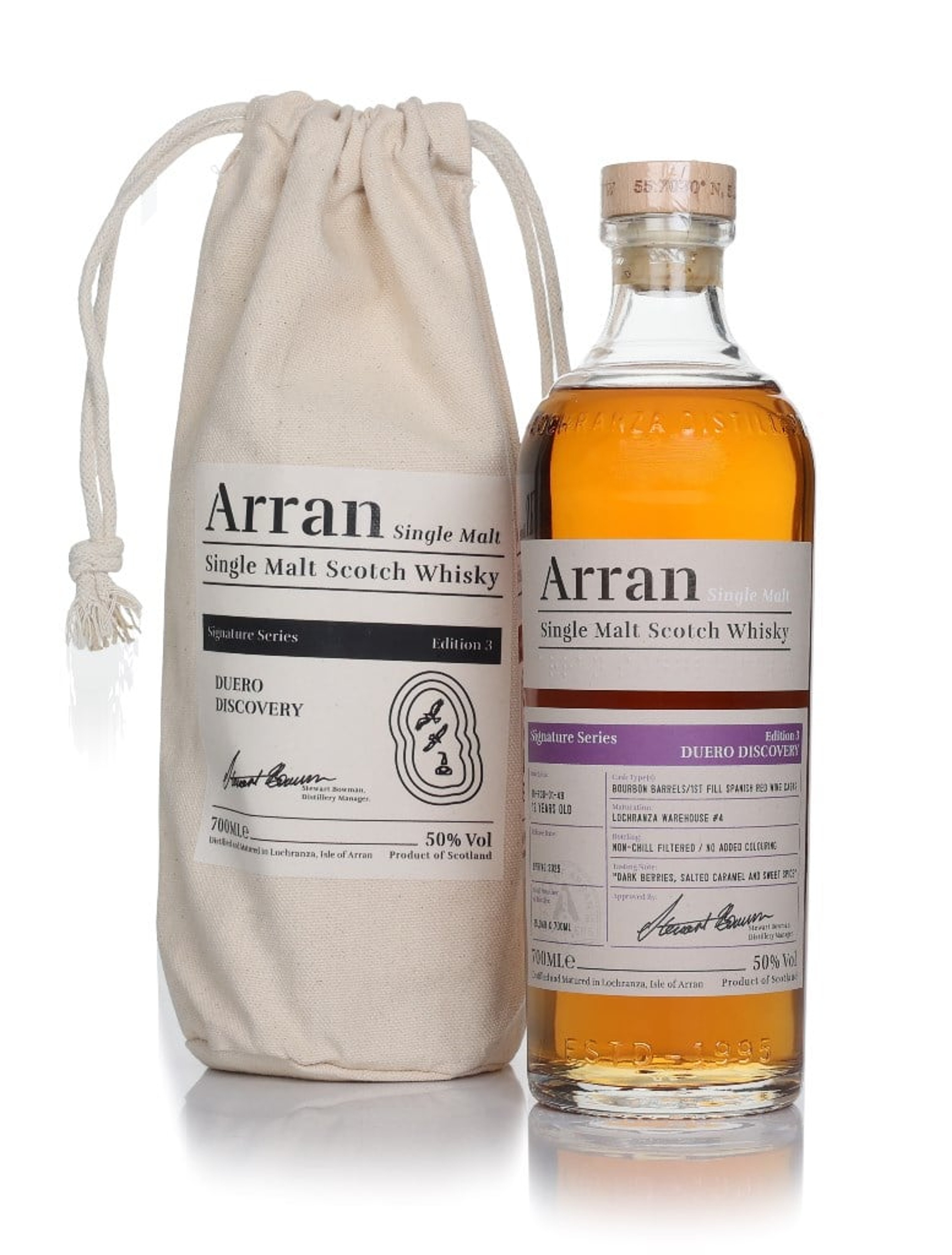 Arran Signature Series Edition 3 - Duero Discovery 70cl