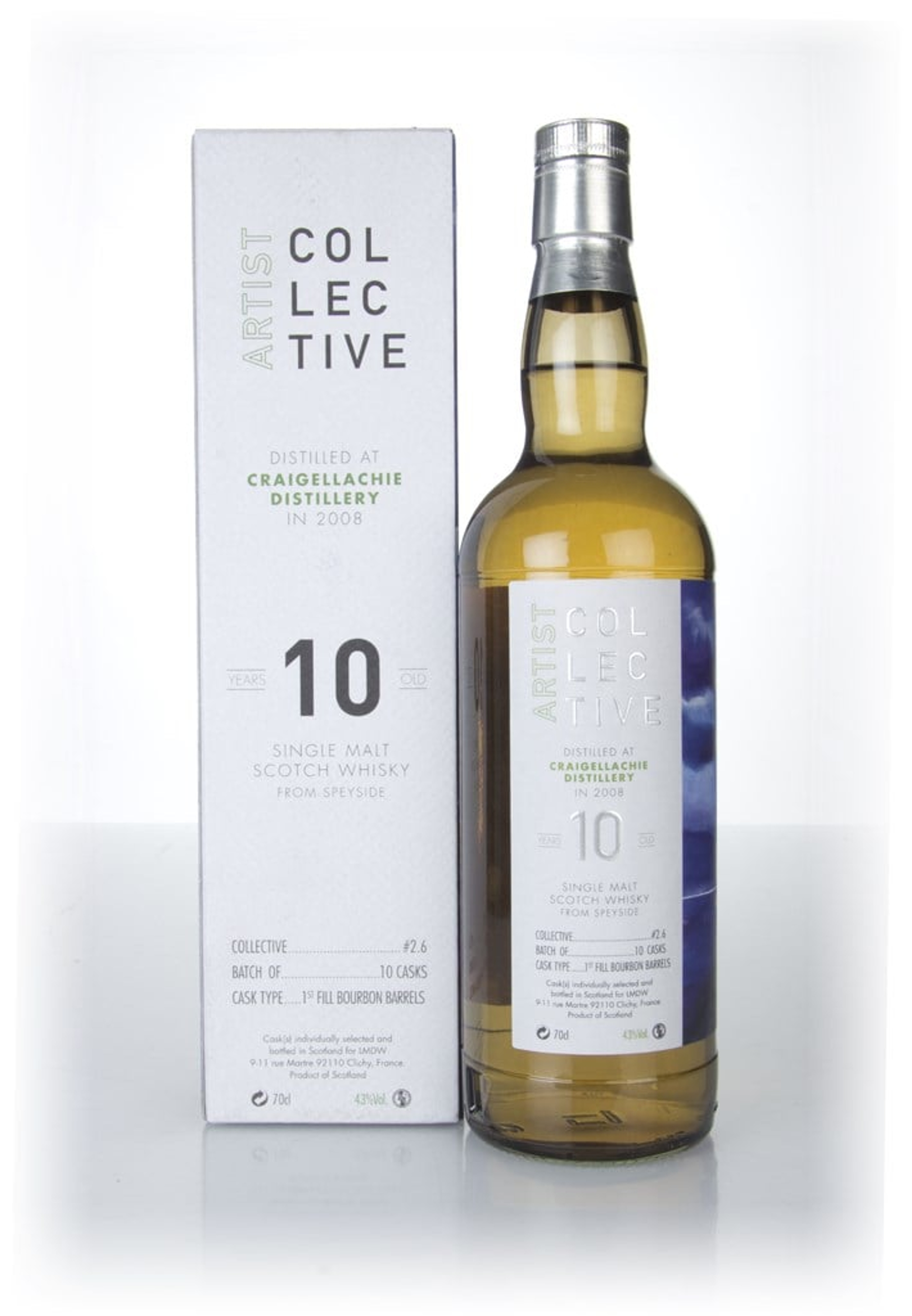 Craigellachie 10 Year Old 2008 - Artist Collective (La Maison du Whisky) 70cl