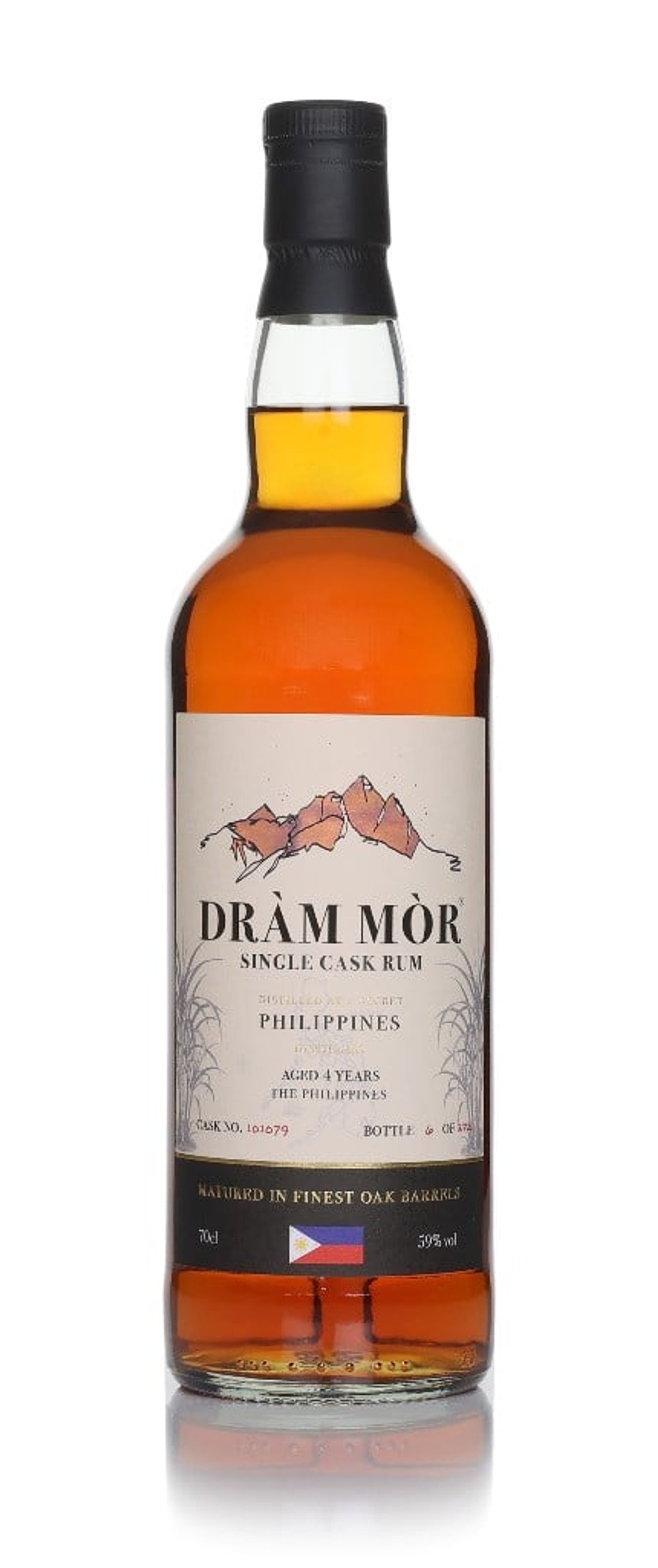 Philipines 4 Year Old 2021 (Cask 101079) - Dràm Mòr 70cl