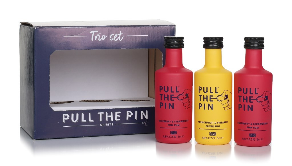 Pull the Pin Fruity Rum Gift Set 15cl