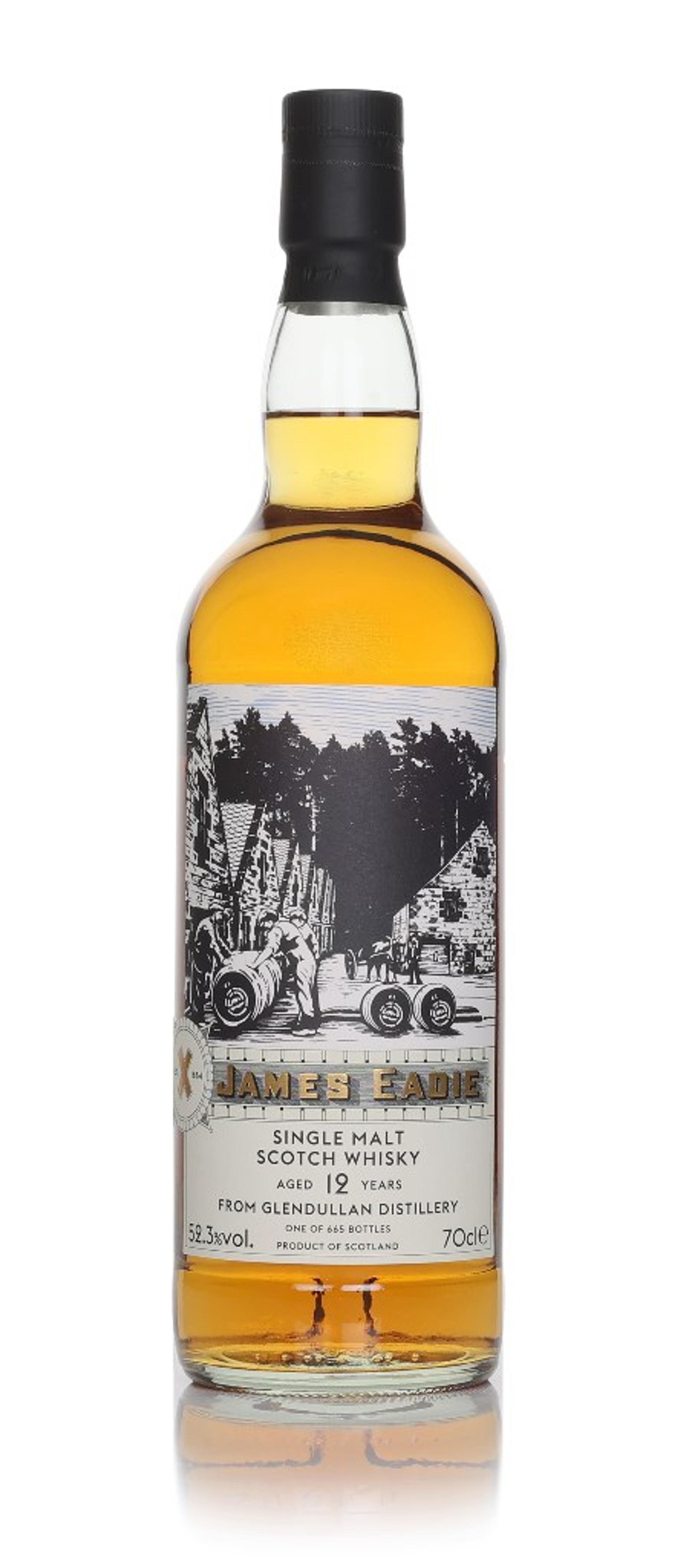Glendullan 12 Year Old - Distilleries of Great Britain & Ireland (James Eadie) 70cl