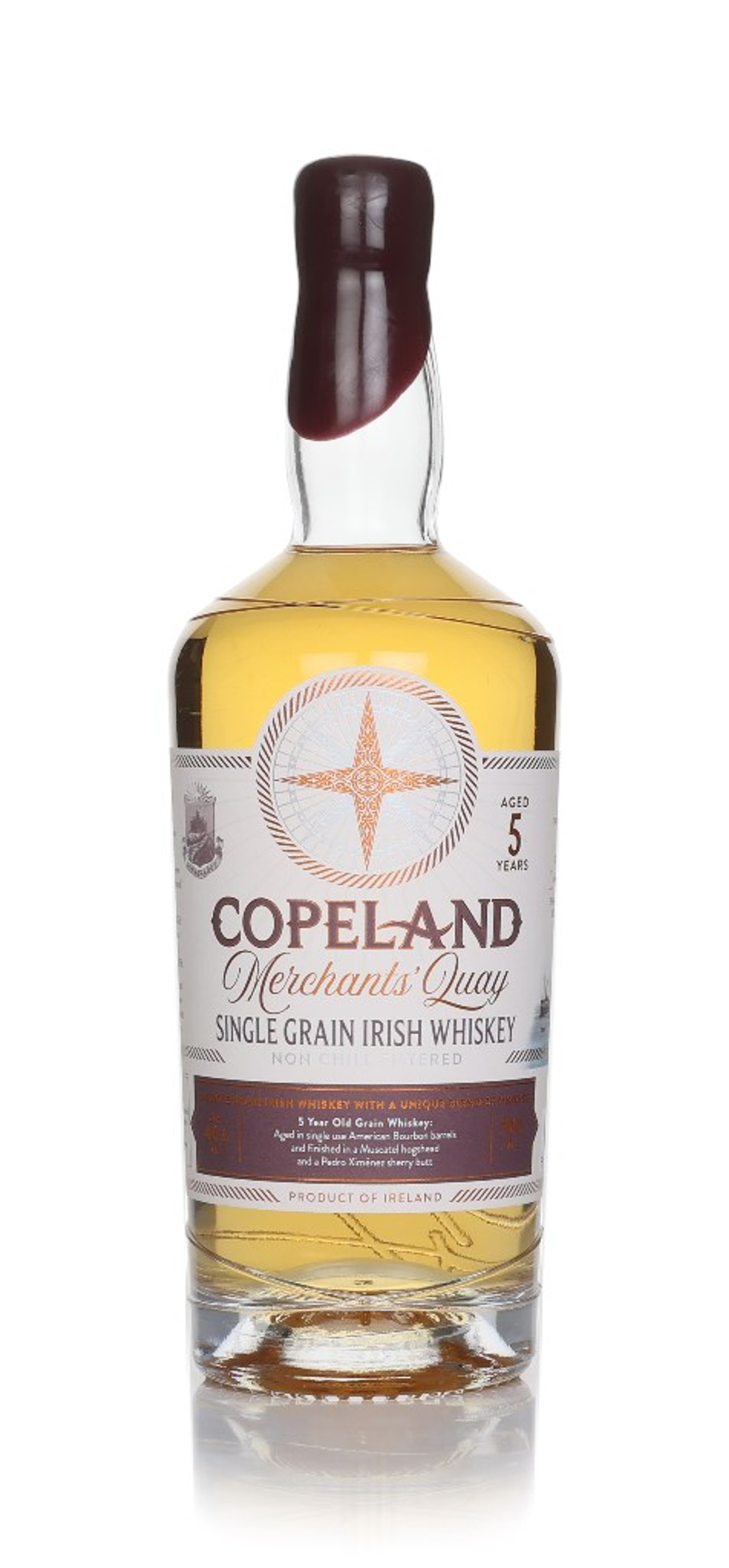 Copeland Merchants’ Quay 5 Year Old Single Grain Whiskey 70cl