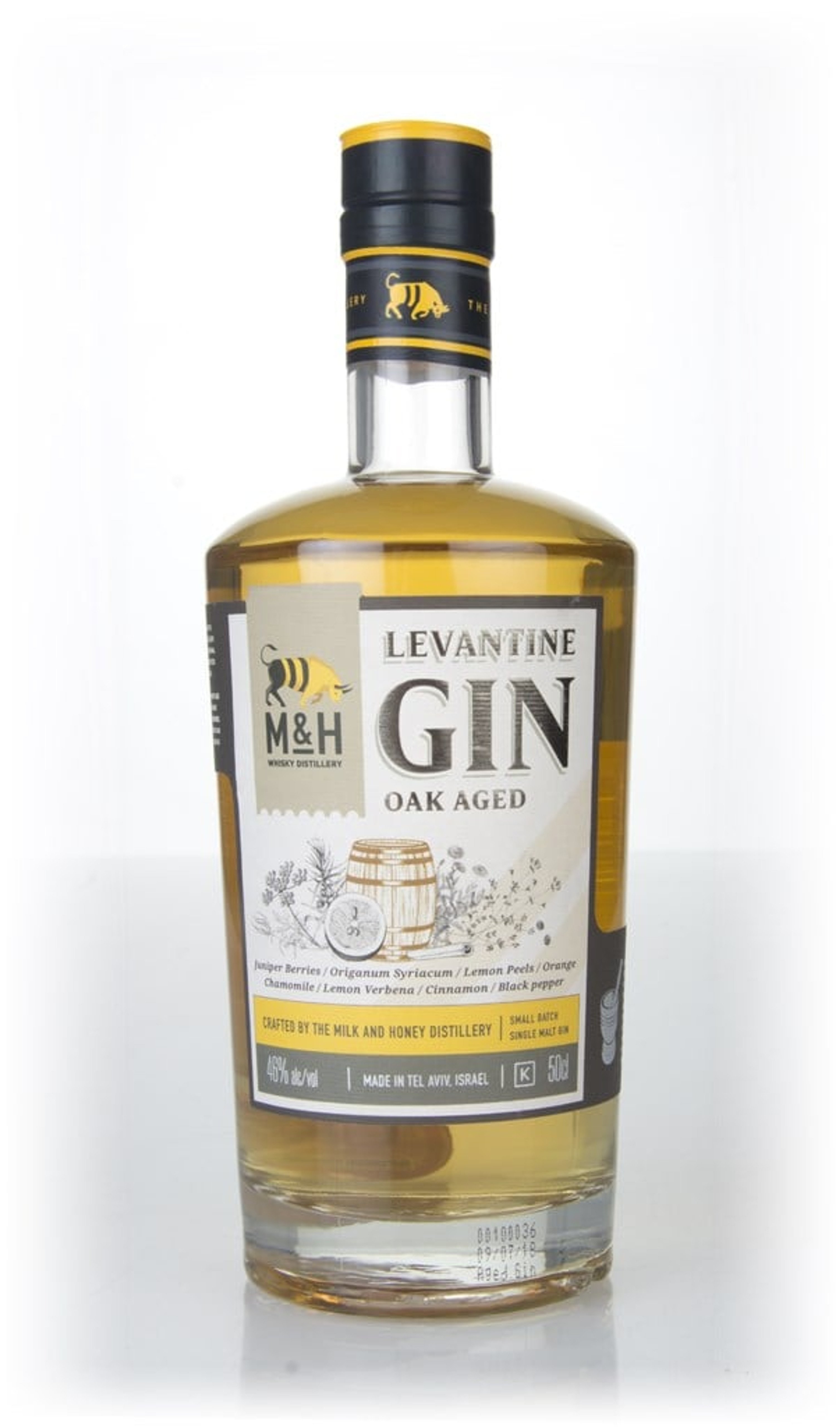Milk & Honey Levantine Gin Oak Aged 50cl