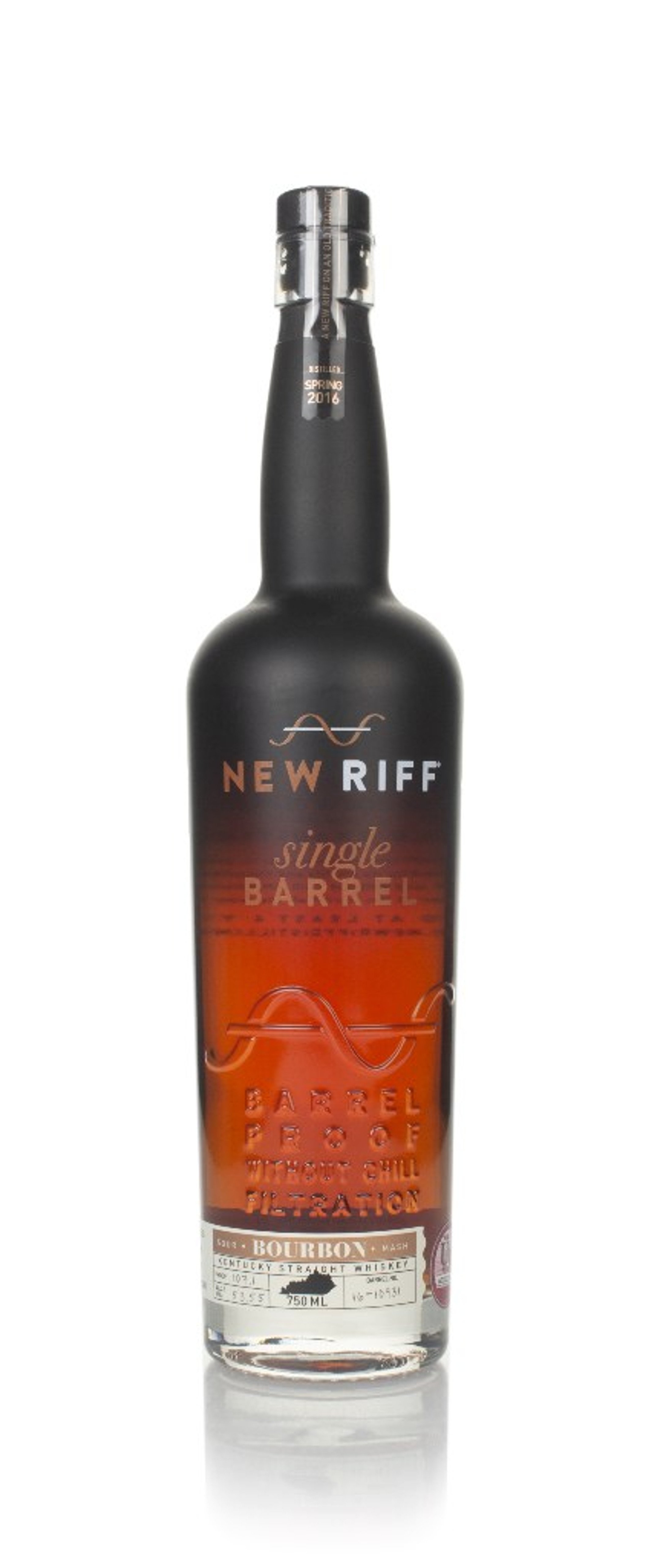 New Riff Single Barrel Bourbon (53.55%) 75cl