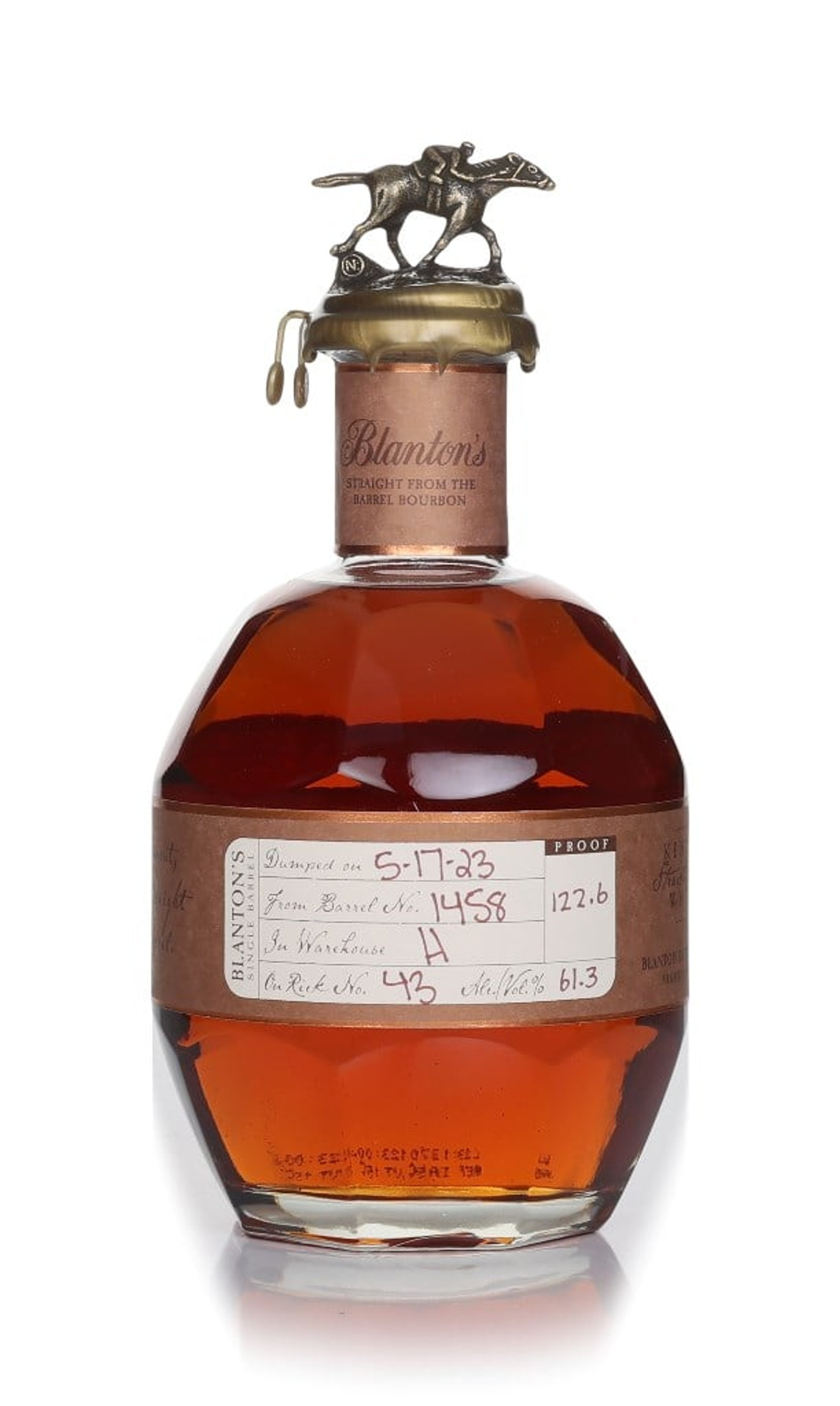 Blanton's Straight From The Barrel - Barrel 1458 70cl