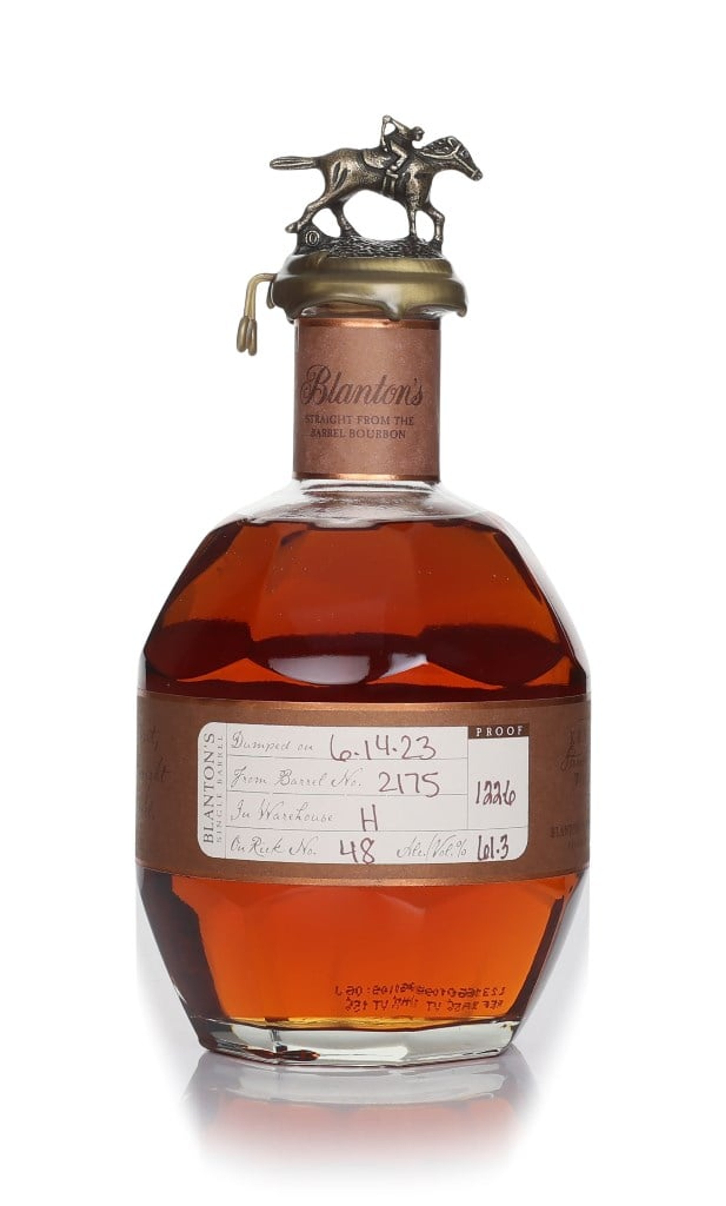 Blanton's Straight From The Barrel - Barrel 2175 70cl