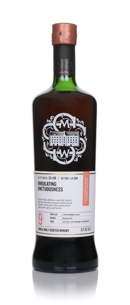 Arran 9 Year Old 2015 (cask 121.118) - (The Scotch Malt Whisky Society) 70cl