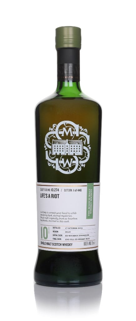 Bunnahabhain 10 Year Old 2013 (cask 10.274) - (The Scotch Malt Whisky Society) 70cl