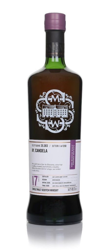 Glen Moray 17 Year Old 2006 (cask 35.383) - (The Scotch Malt Whisky Society) 70cl