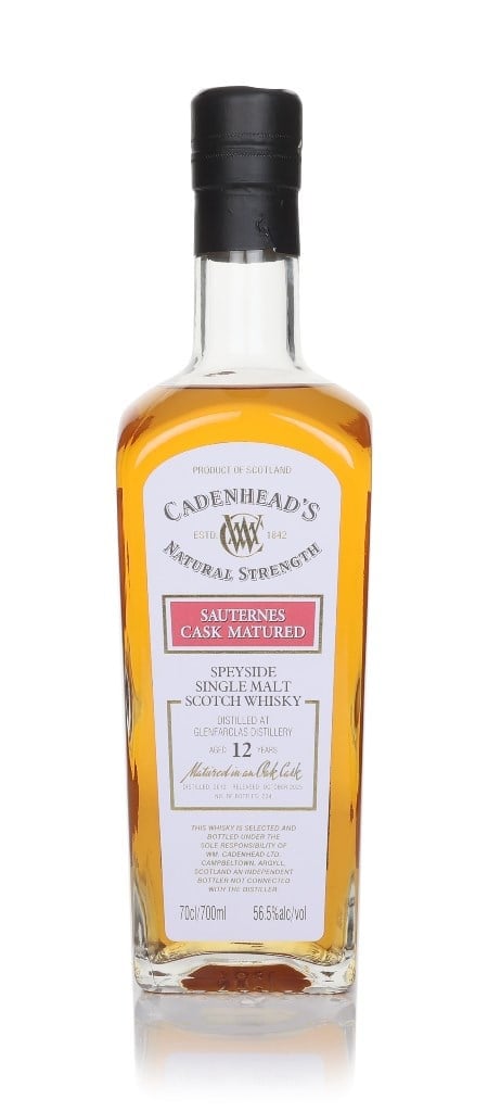 Glenfarclas 12 Year Old 2012 - Cadenhead's Natural Strength 70cl