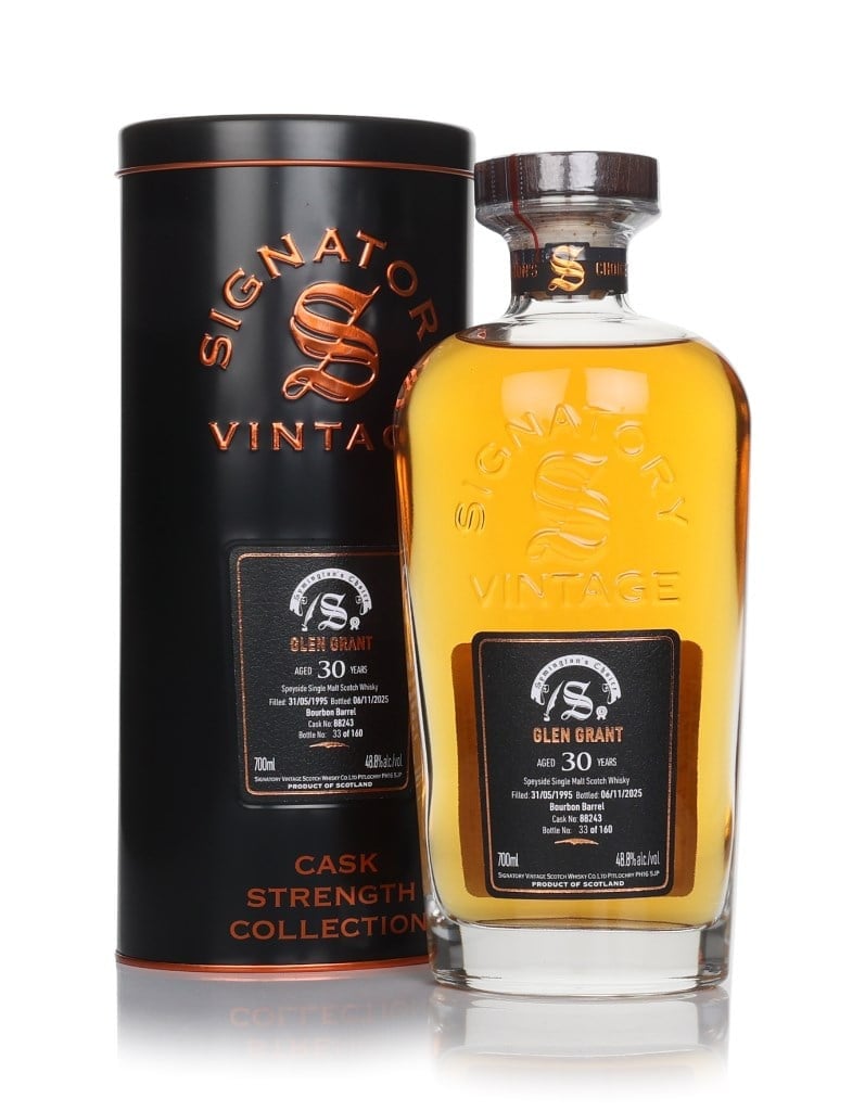 Glen Grant 30 Year Old 1995 (cask 88243) - Cask Strength Collection (Signatory) 70cl