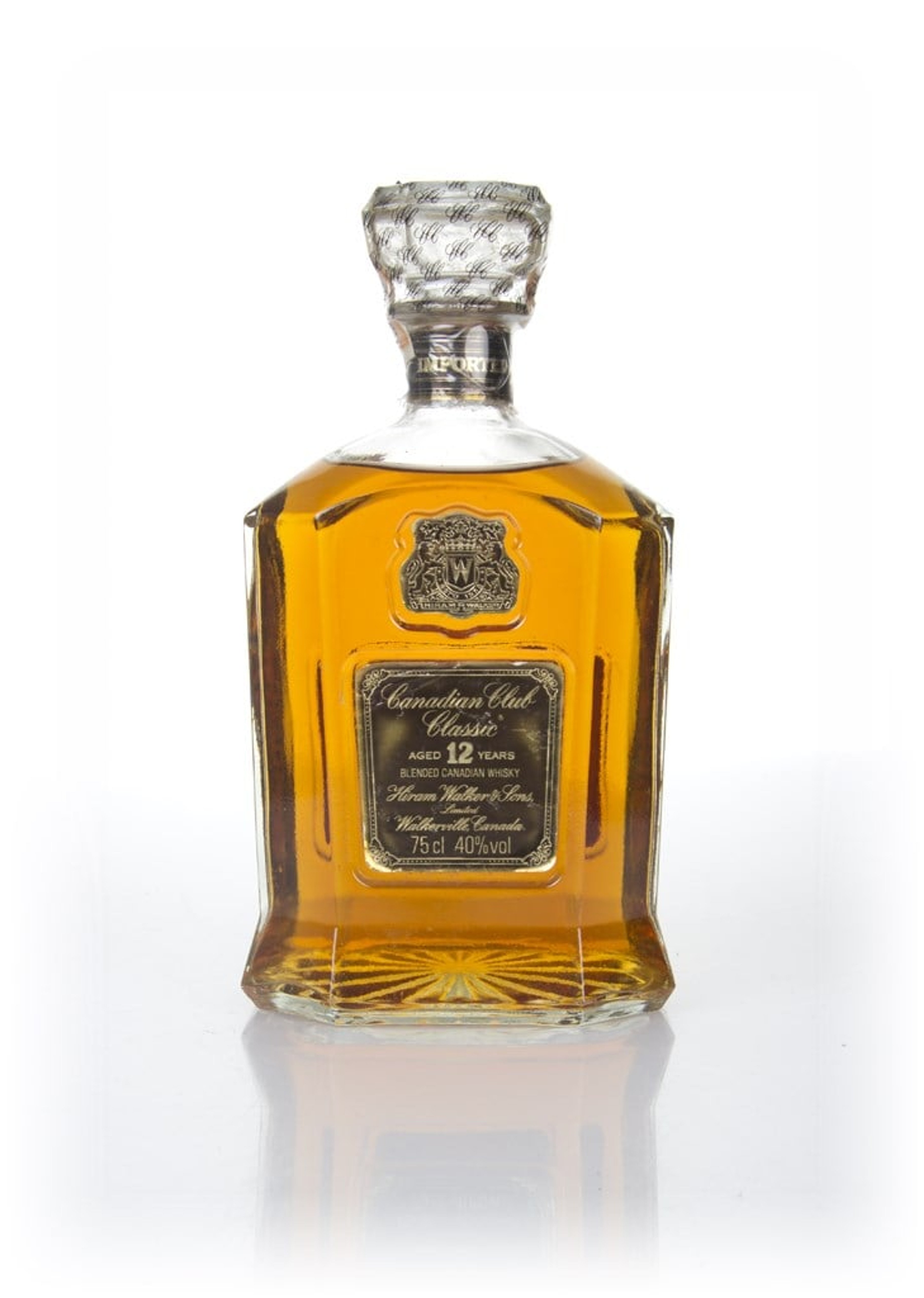 Canadian Club Classic 12 Year Old - 1979 75cl