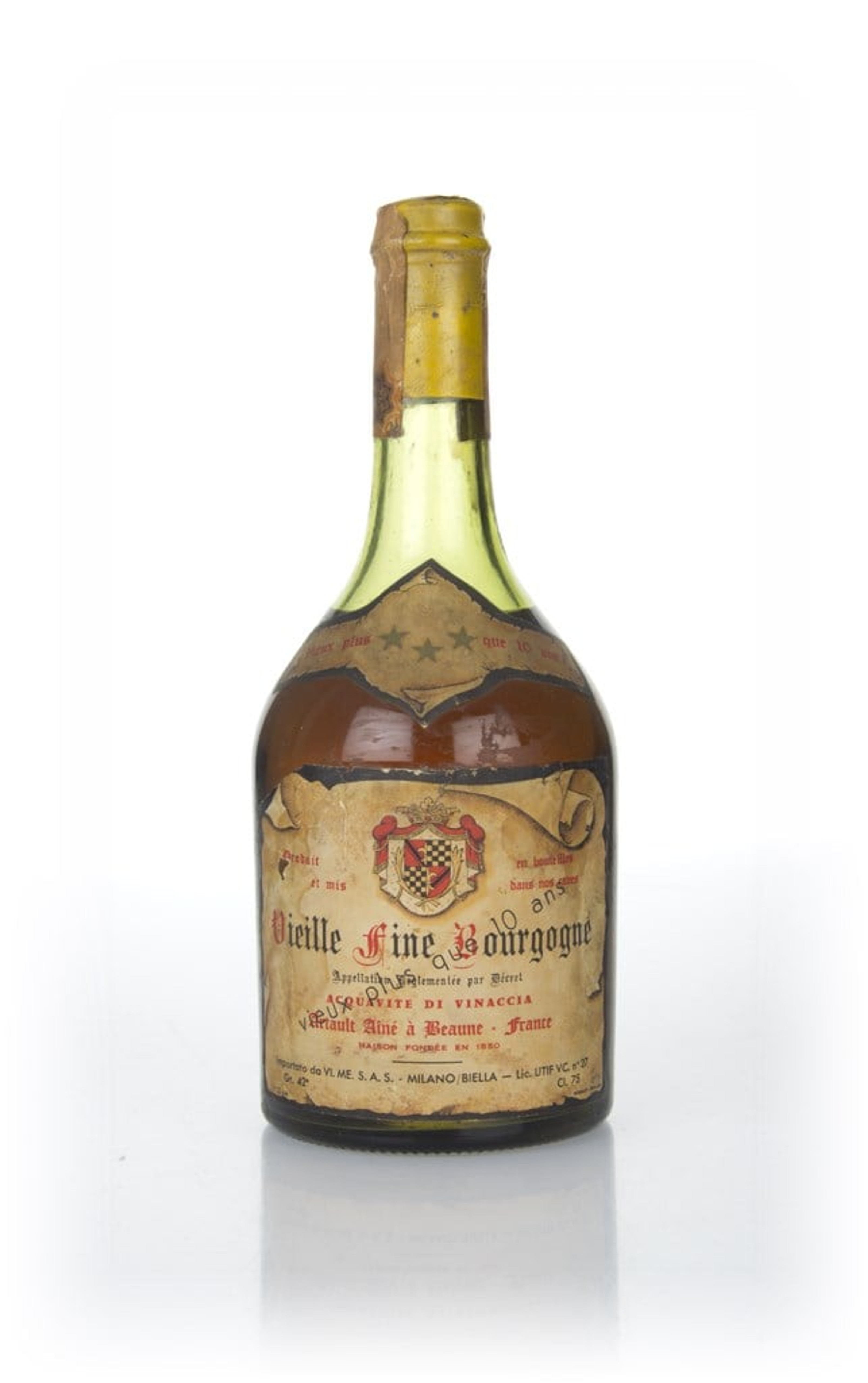 Artault Ainé 10 Year Old  Vieille Fine Bourgogne - 1960s 75cl
