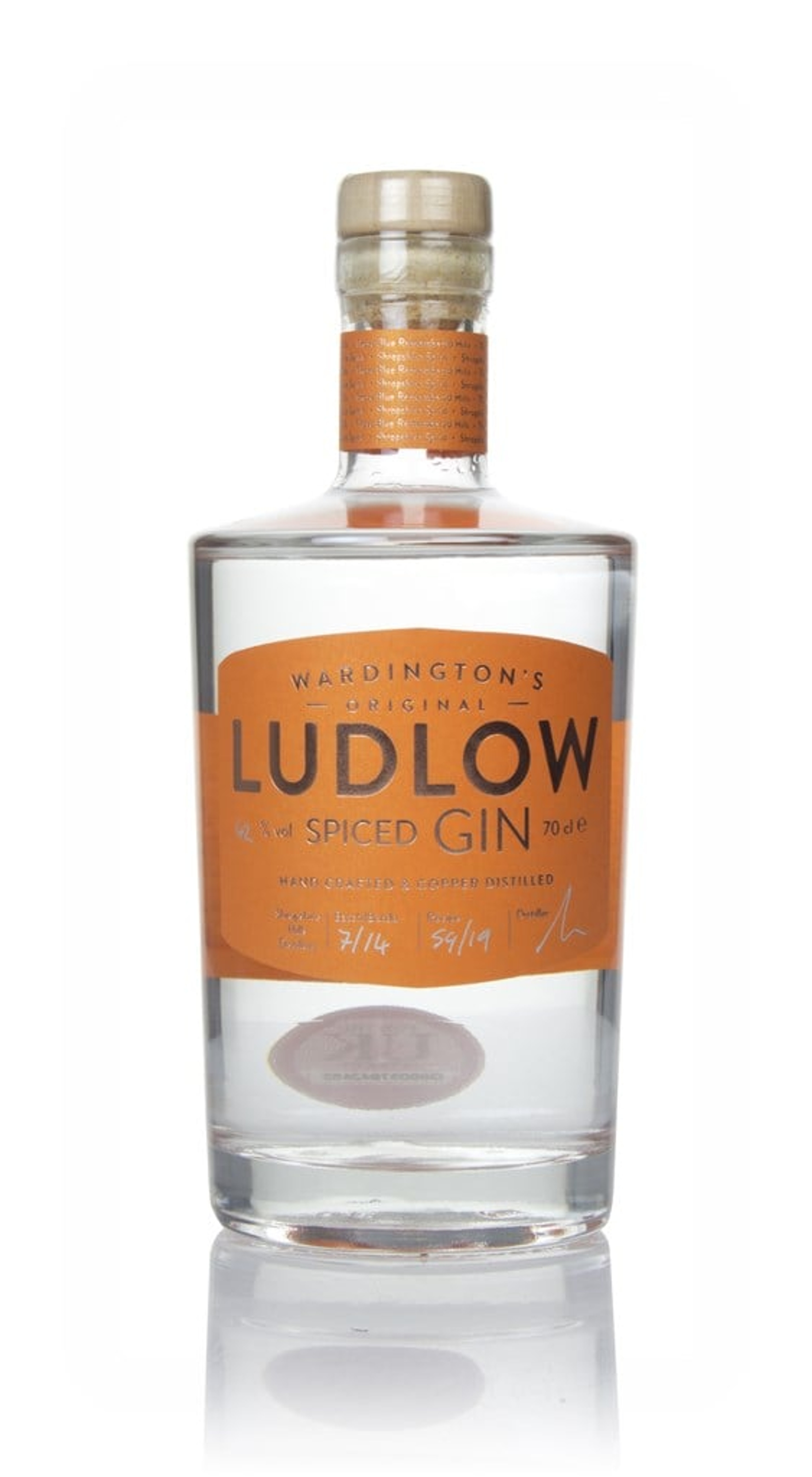 Wardington's Ludlow Spiced Gin 70cl
