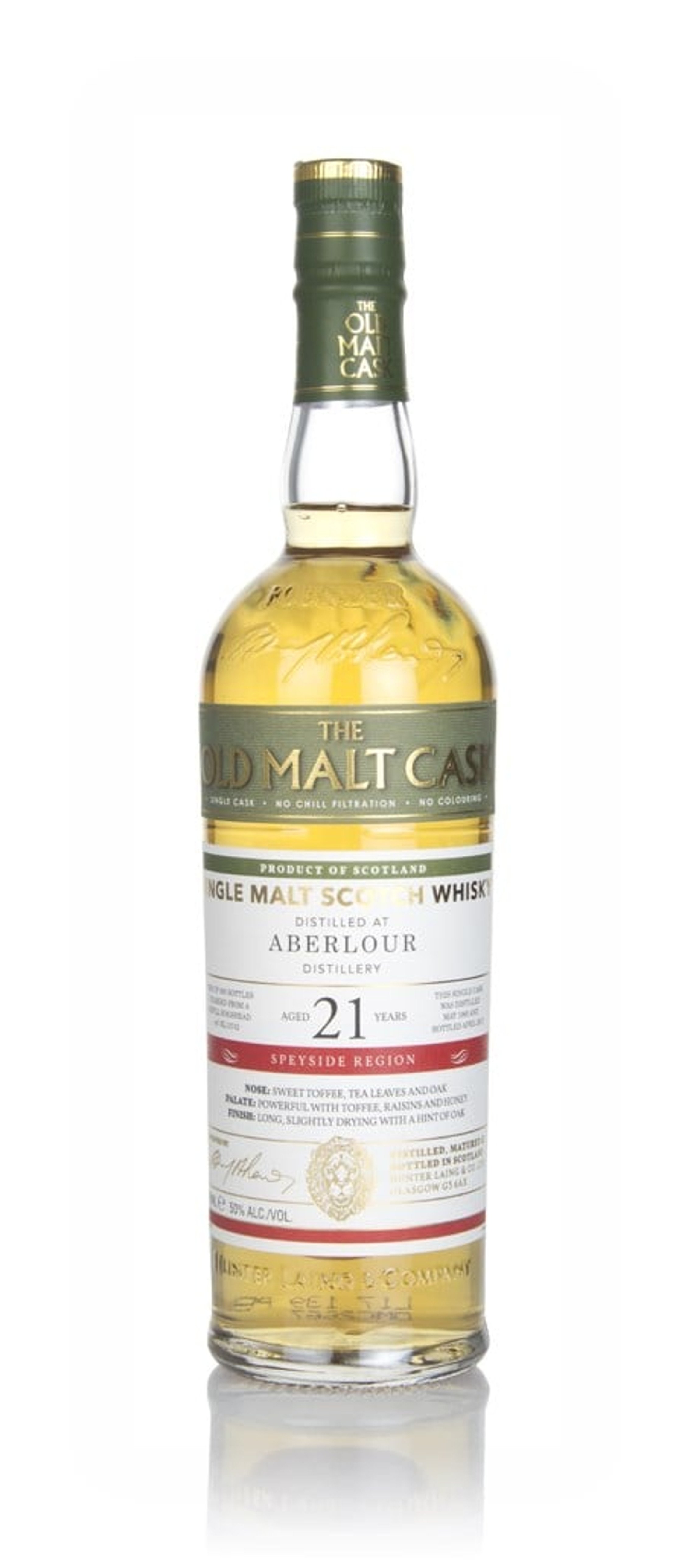 Aberlour 21 Year Old 1995 (cask 13742) - The Old Malt Cask (Hunter Laing) 70cl