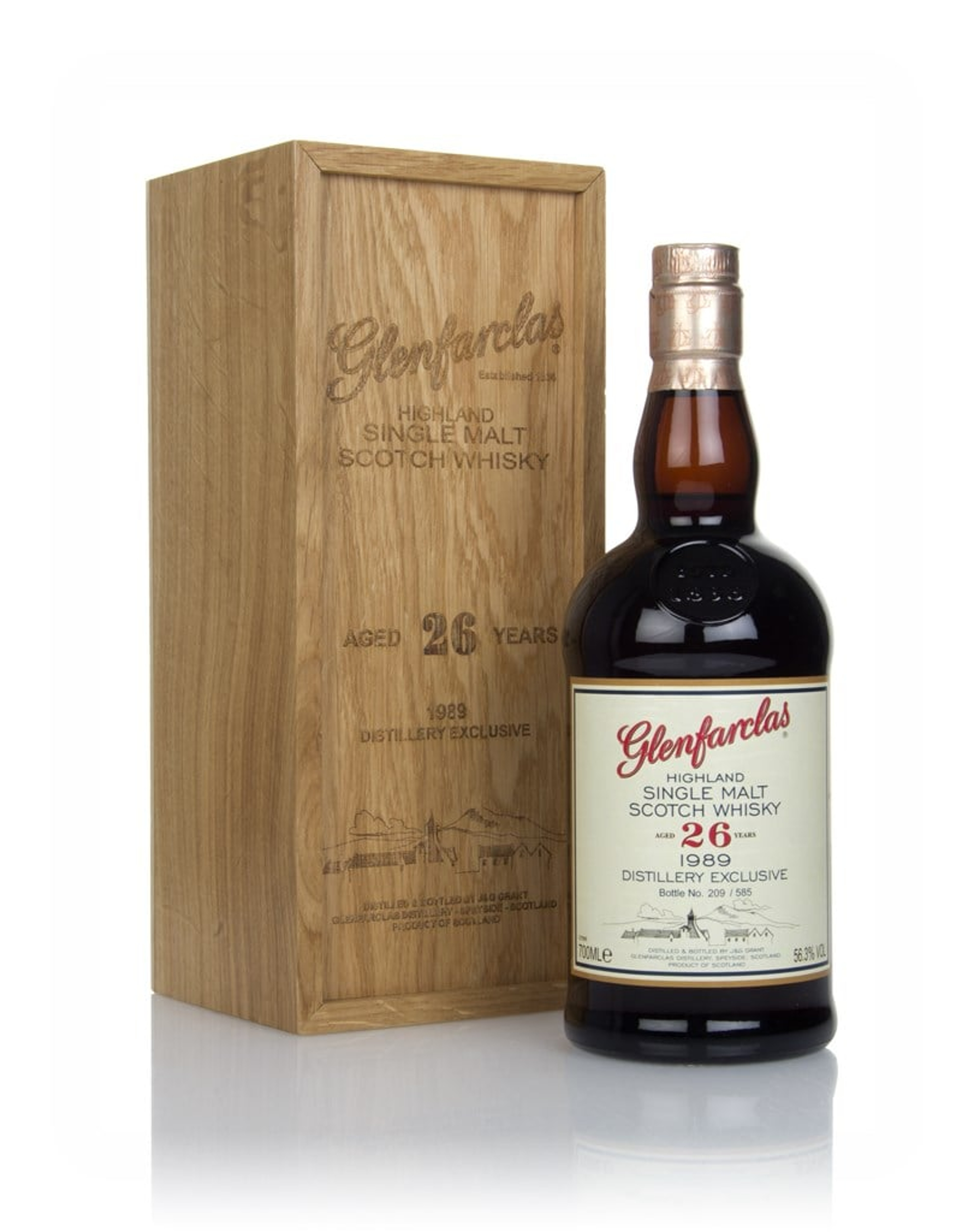 Glenfarclas 26 Year Old 1989 Distillery Exclusive 70cl
