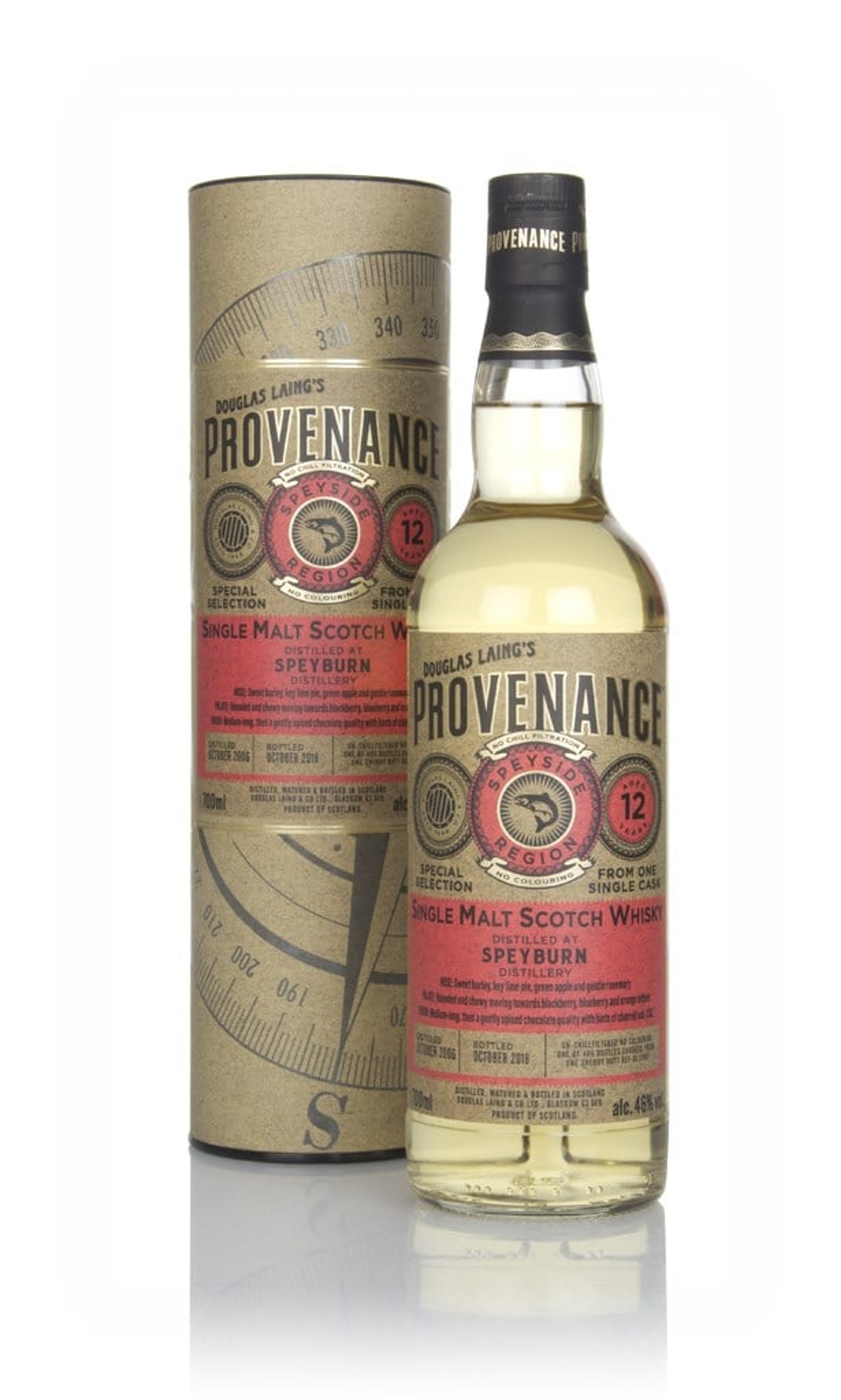 Speyburn 12 Year Old 2006 (cask 12967) - Provenance (Douglas Laing) 70cl