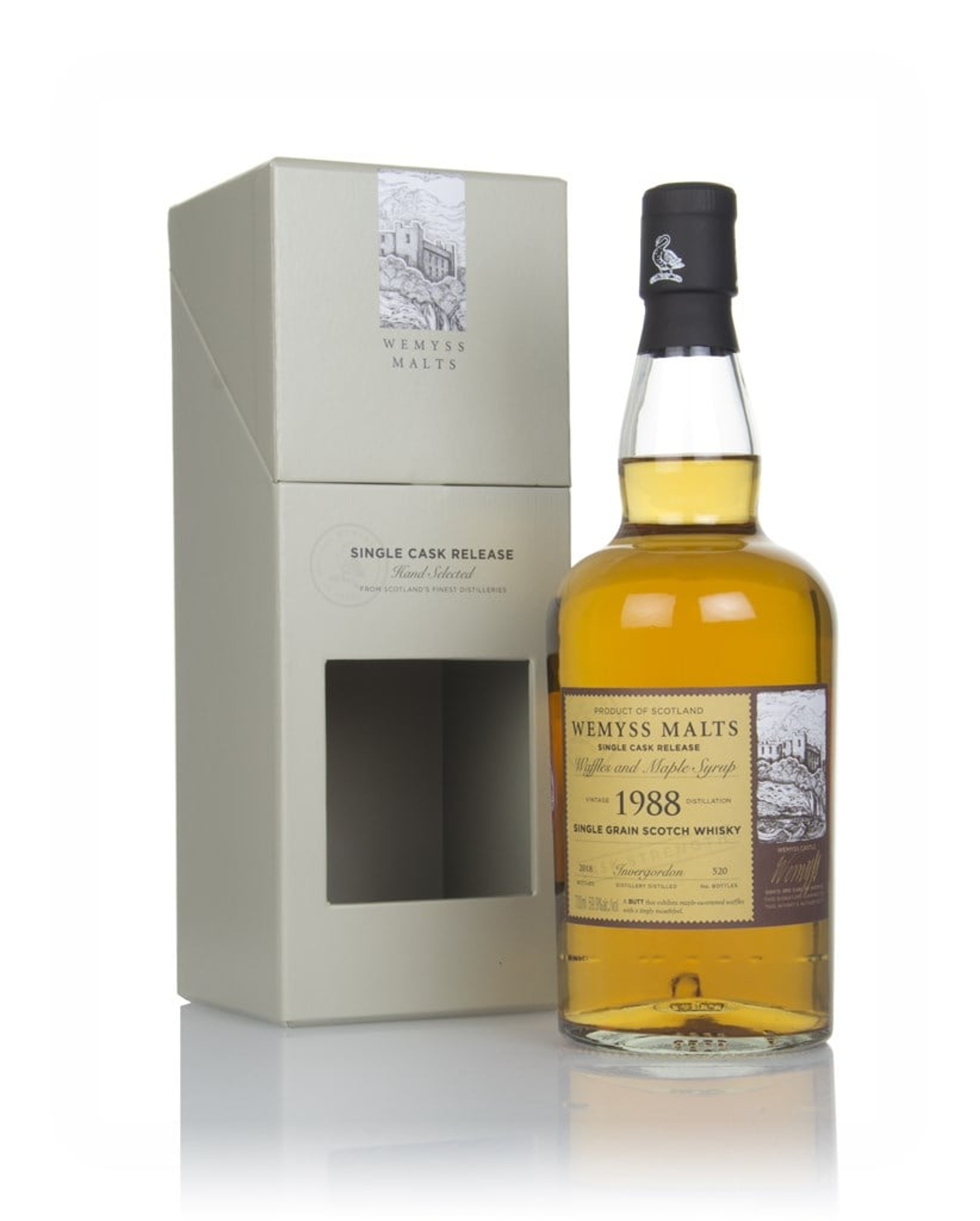 Waffles and Maple Syrup 1988 (bottled 2018) - Wemyss Malts (Invergordon) 70cl