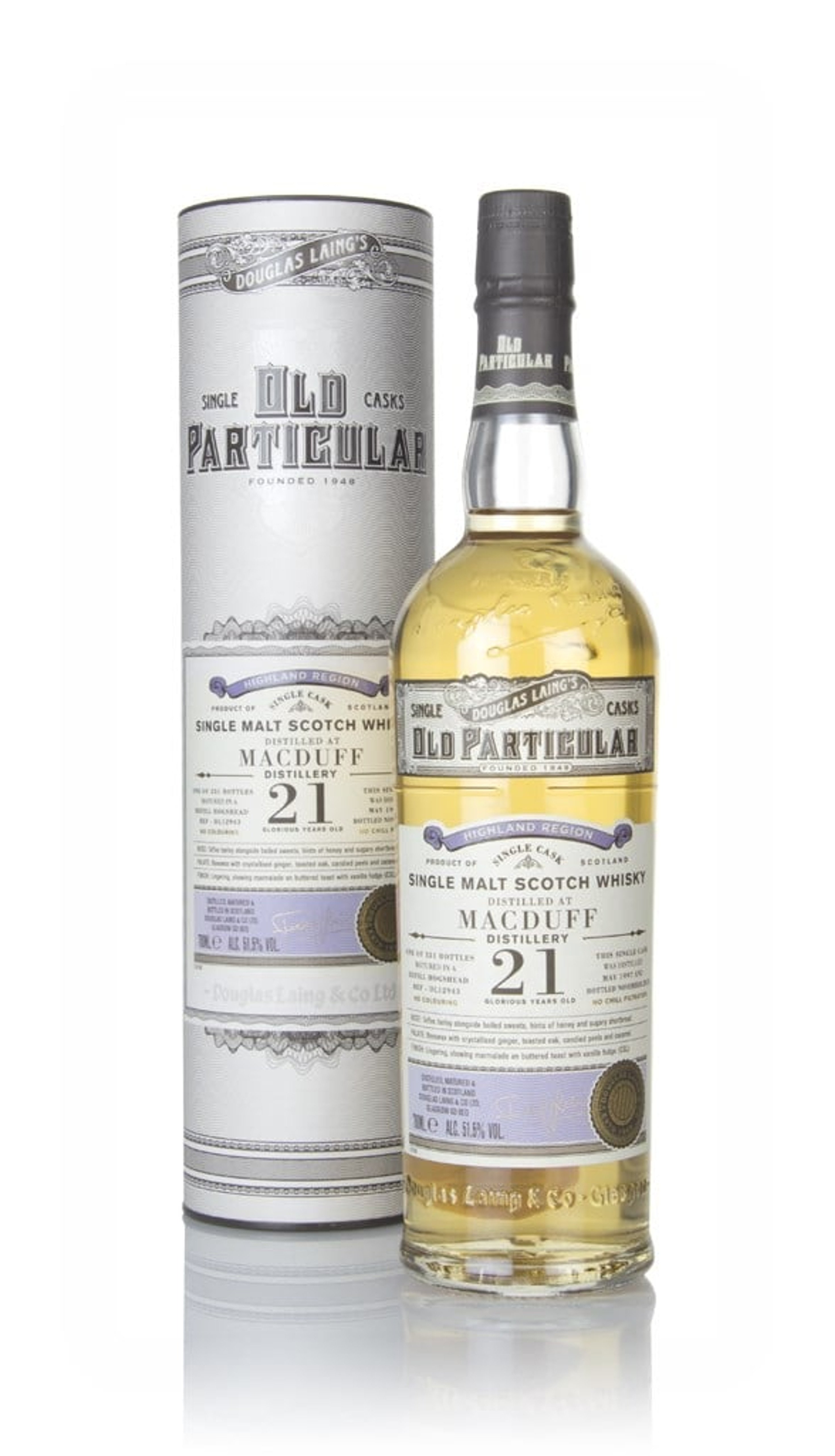 Macduff 21 Year Old 1997 (cask 12943) - Old Particular (Douglas Laing) 70cl